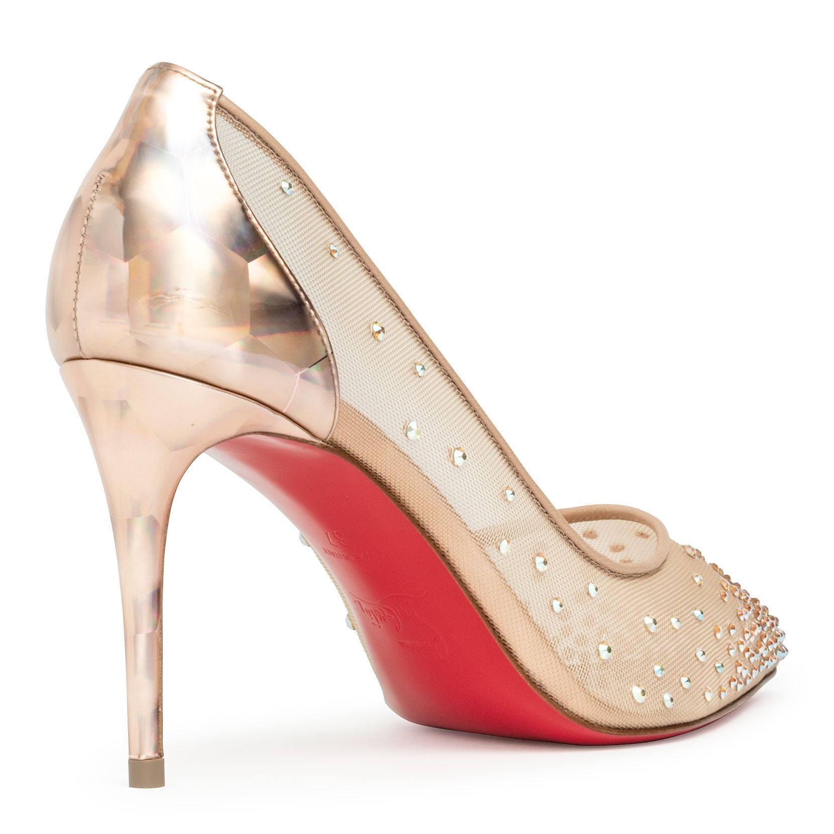 Follies Strass 85 nude pumps