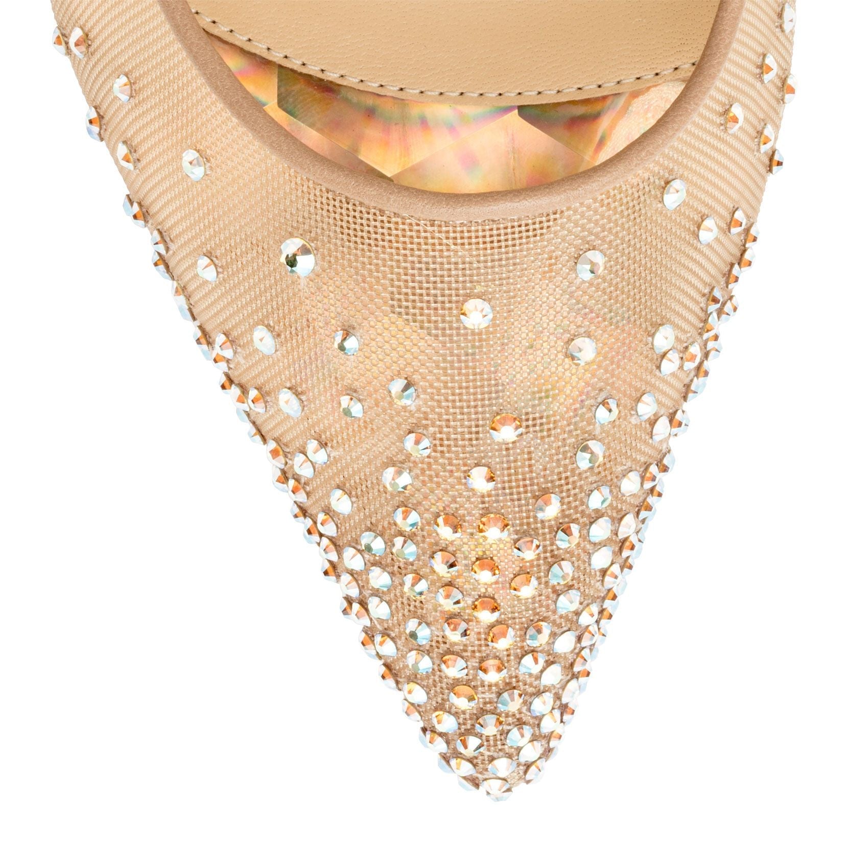 Follies Strass 85 nude pumps