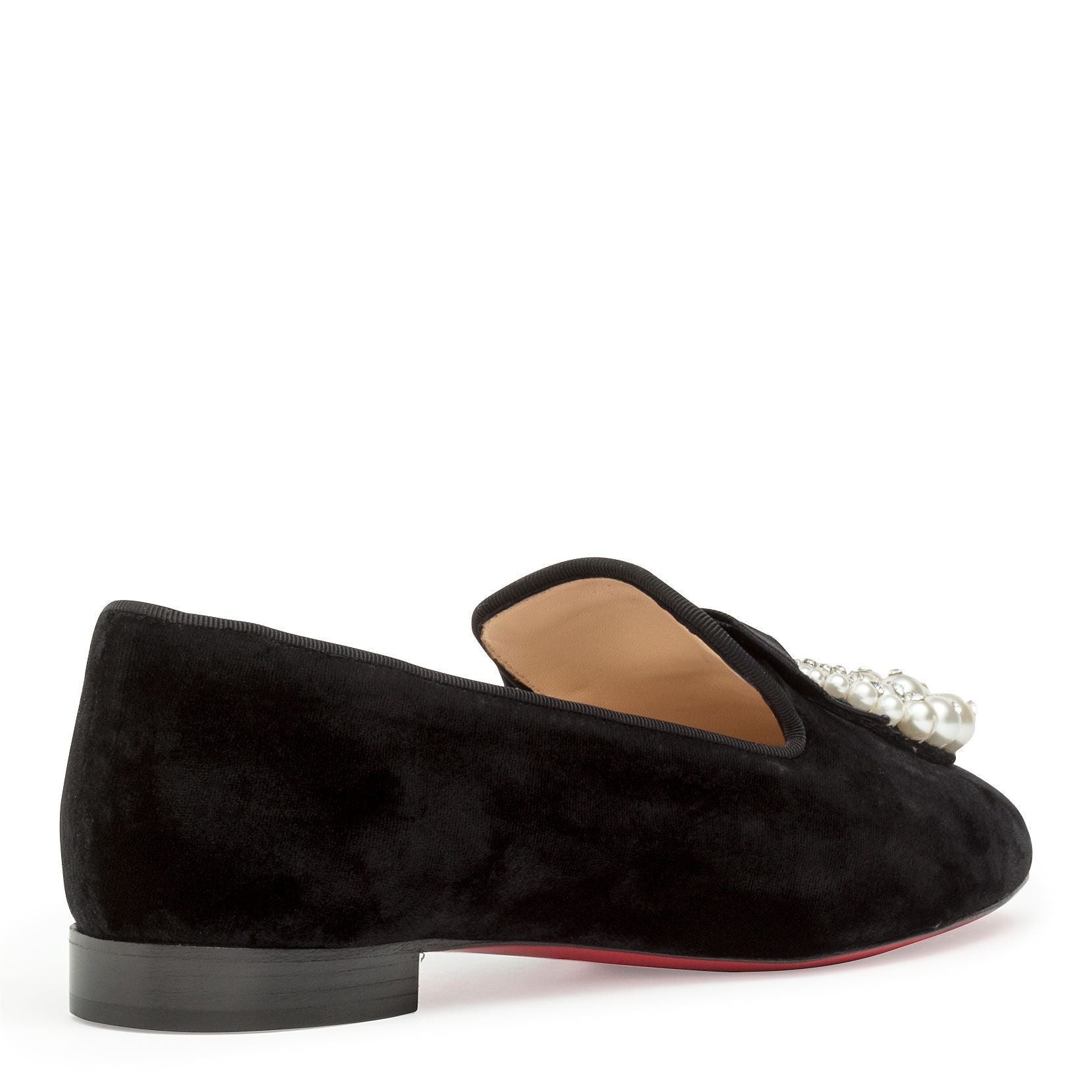 Pradomoc velvet flats
