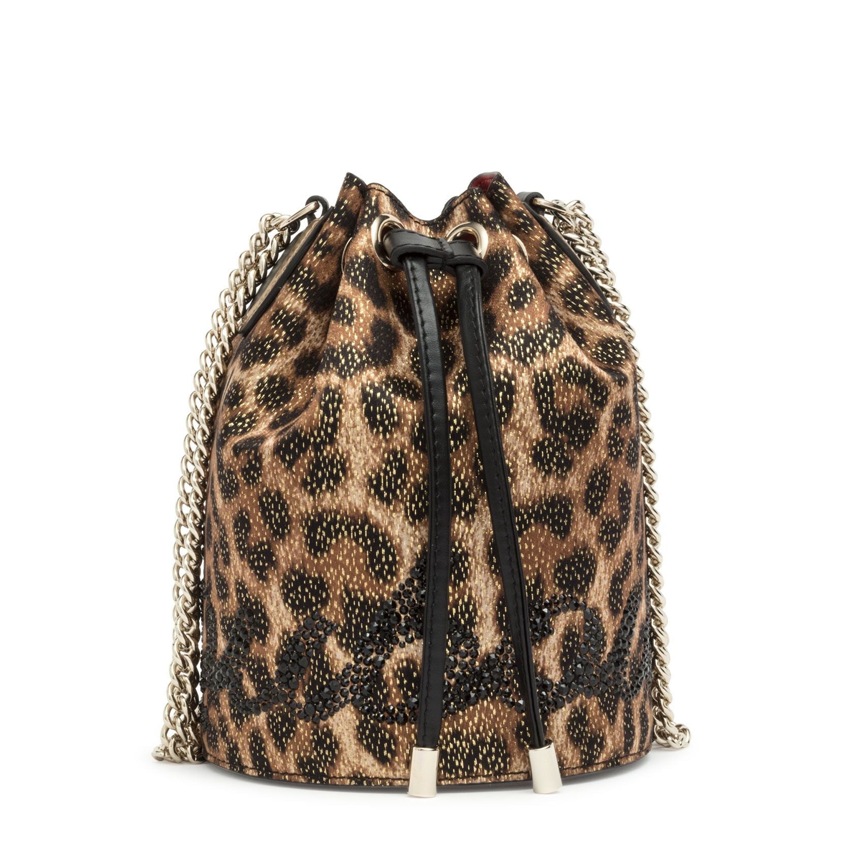 Marie Jane lurex bucket bag