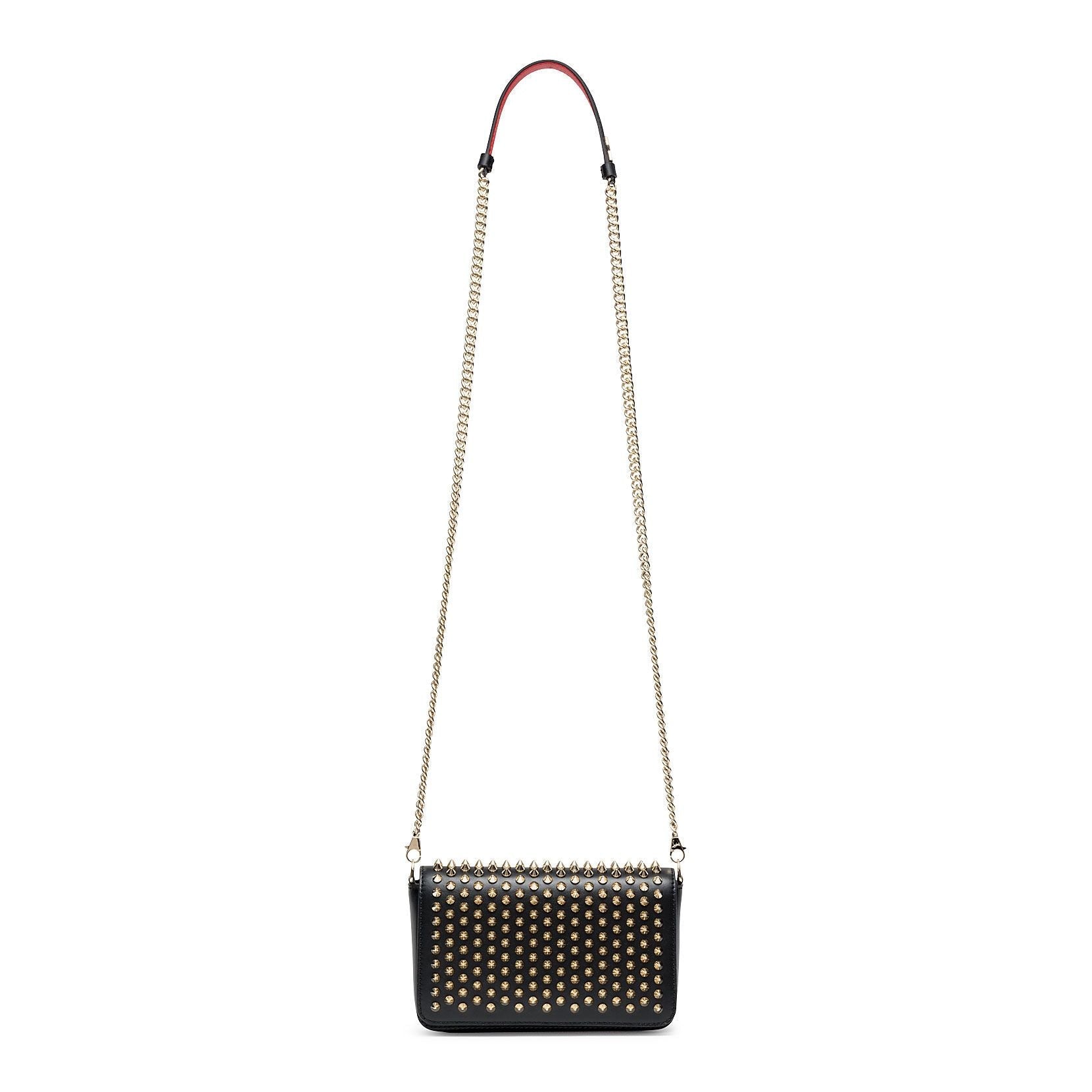 Zoompouch black leather