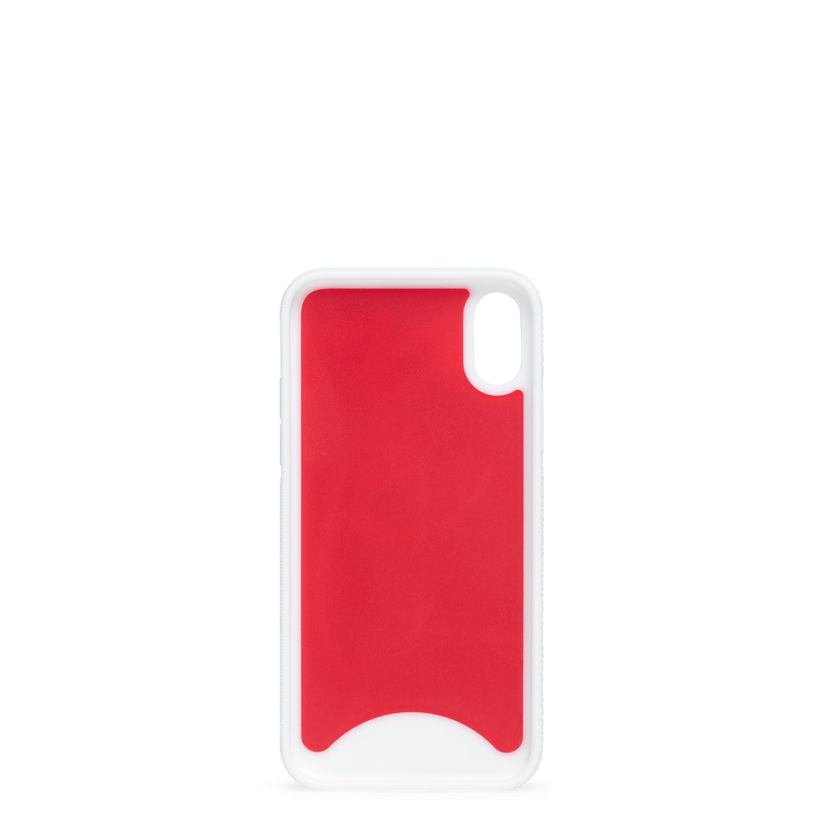 Iphone X Loubiphone white rubber