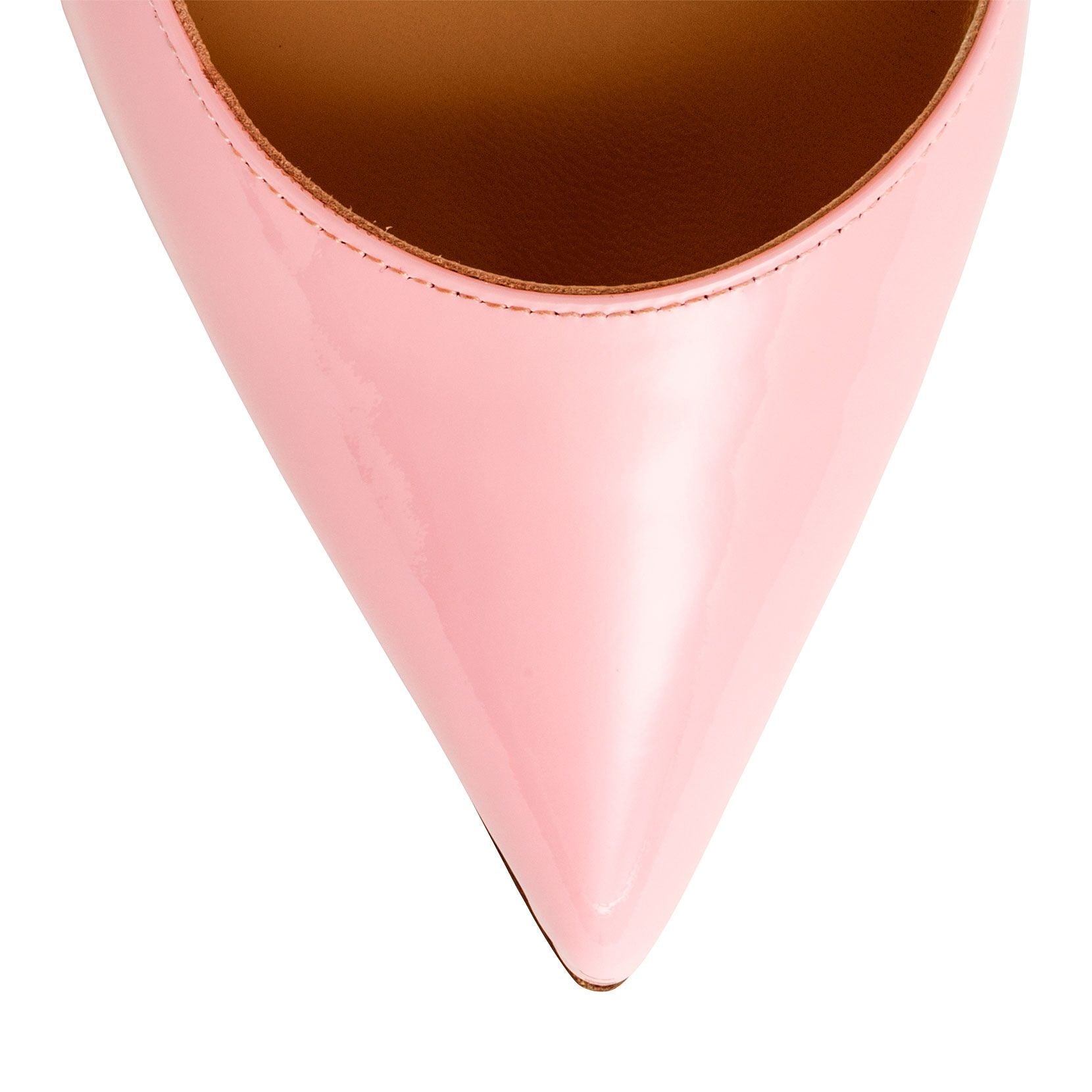 Hot Chick 100 patent pink pumps