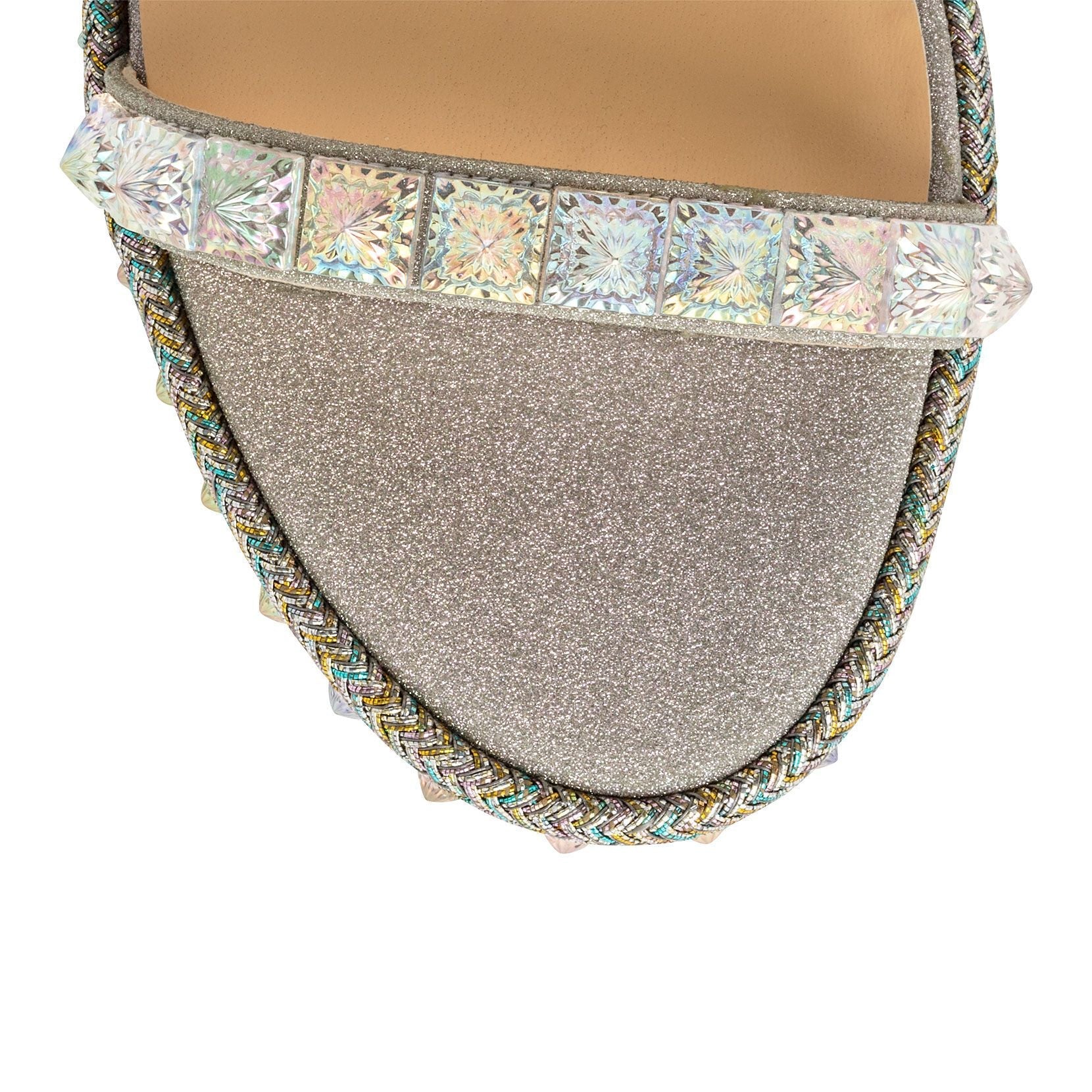 Pyradiams 60 glitter sunset wedges