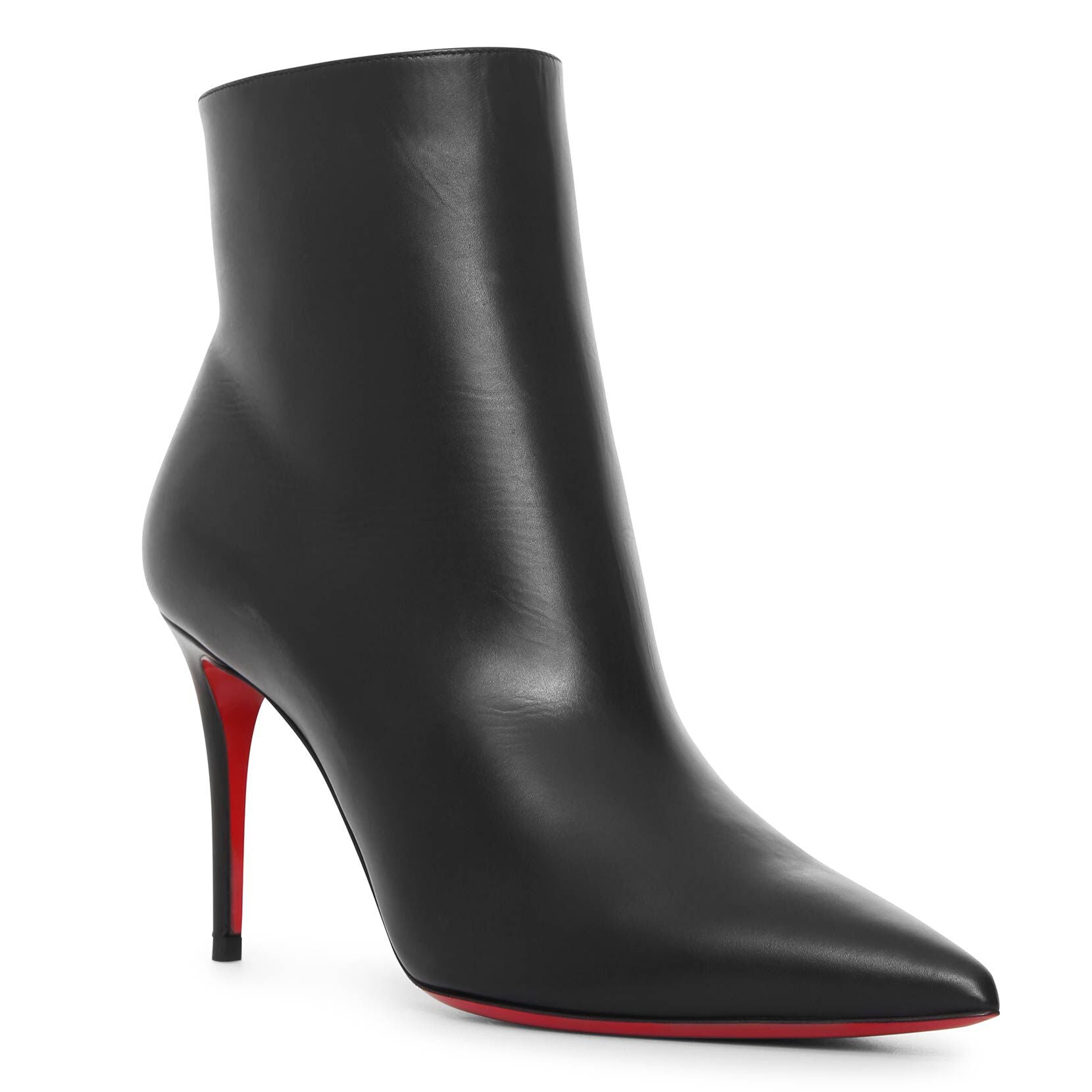 So Kate 85 black leather ankle boots