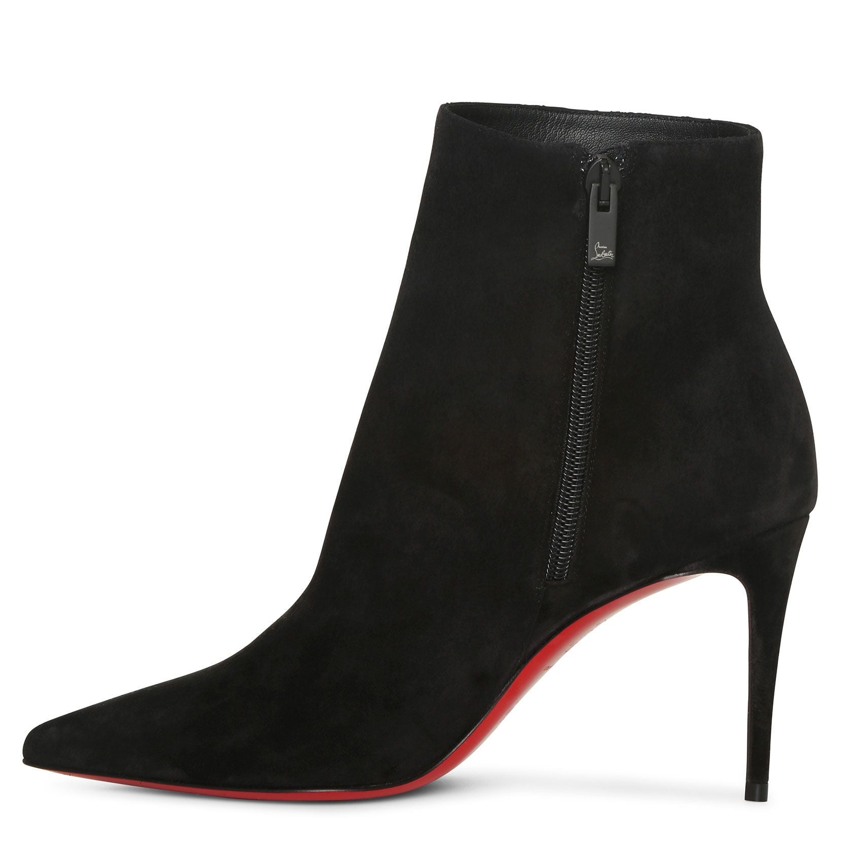 So Kate 85 black suede ankle boots