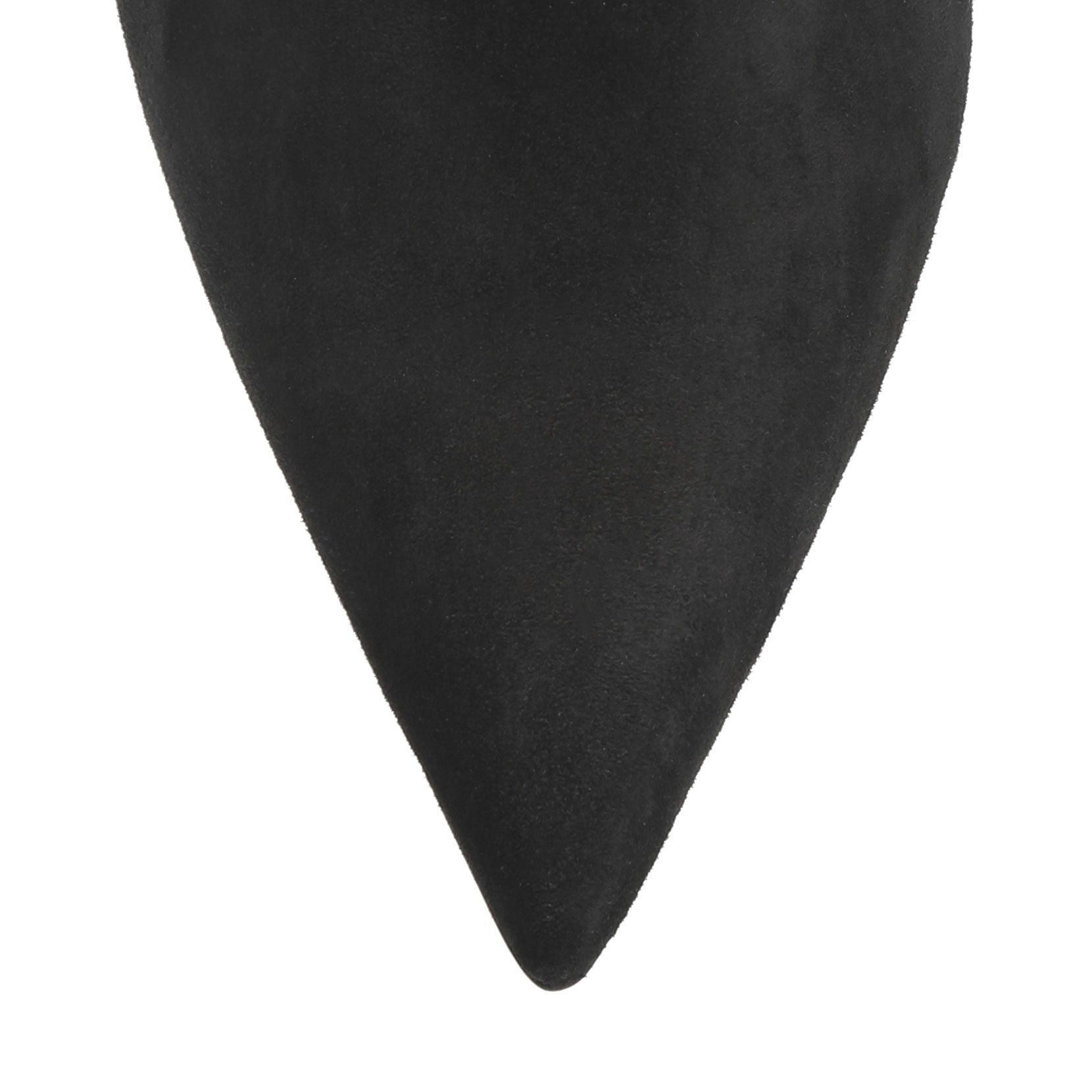 So Kate 85 black suede ankle boots
