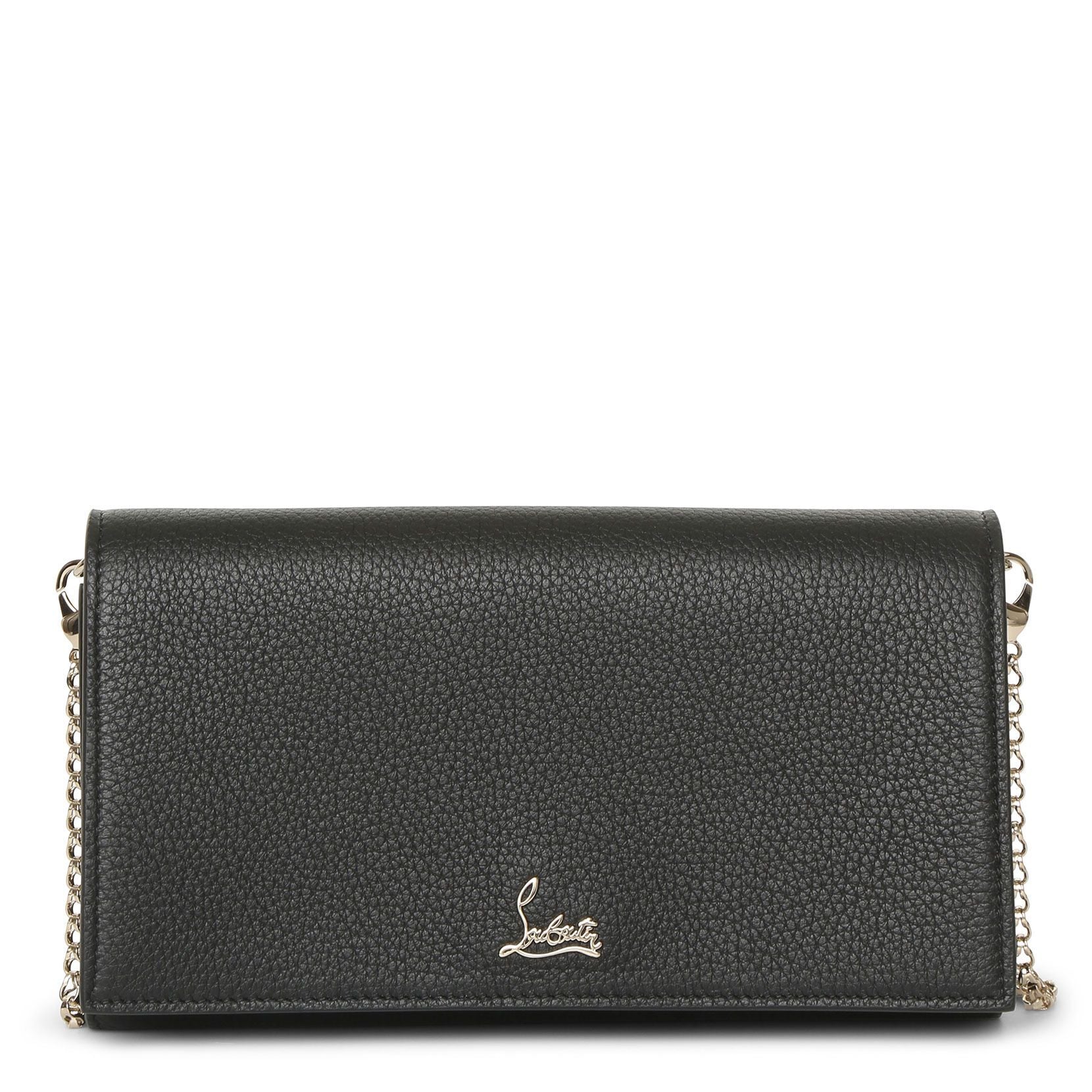Boudoir black leather belt bag