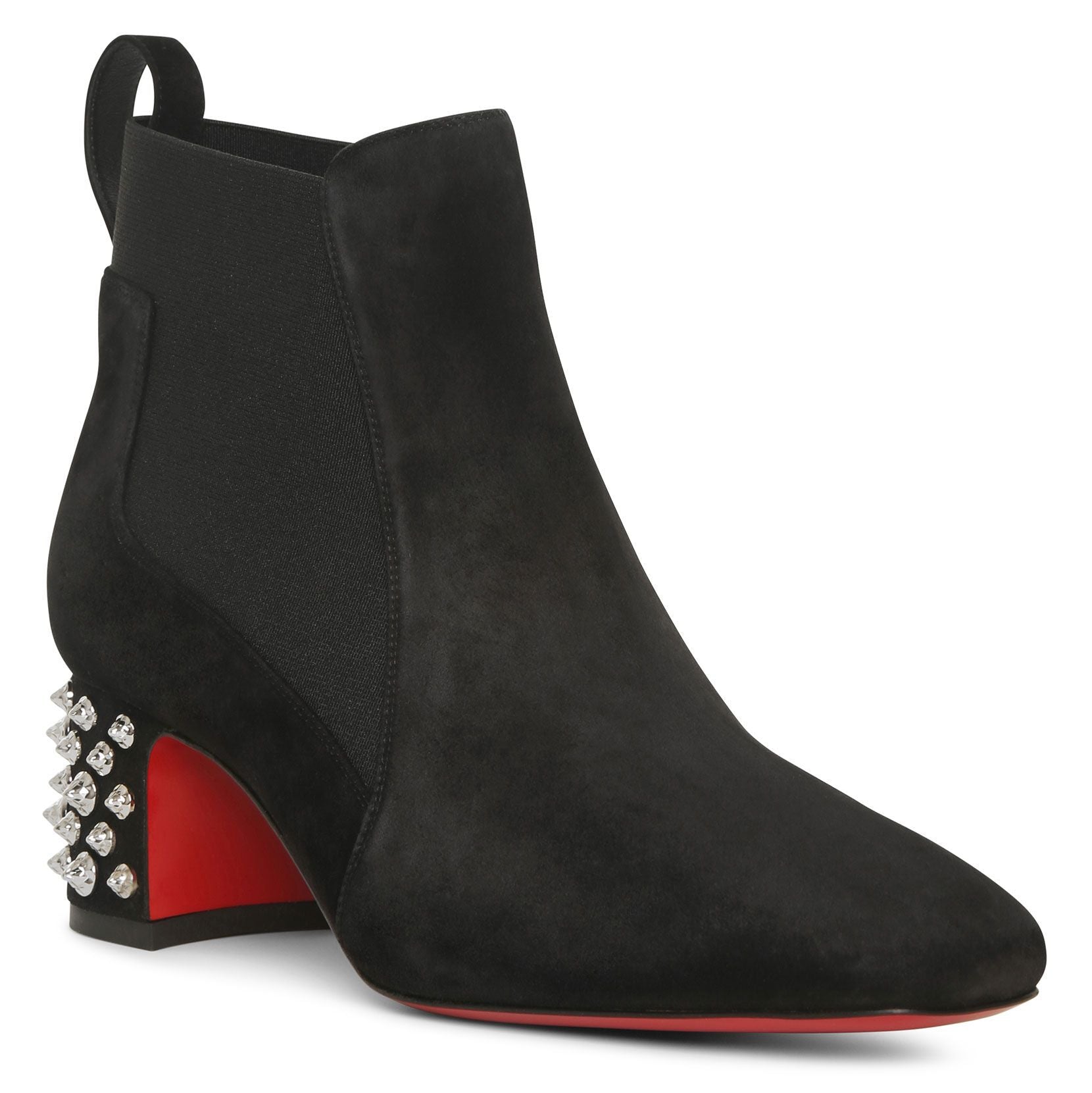 Study 55 black suede boots