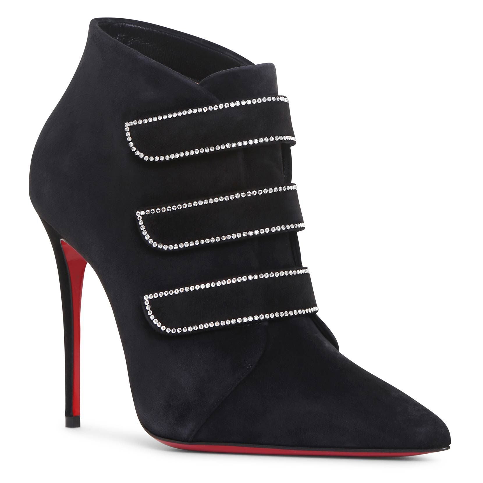 Triniboot Strass 100 suede boots