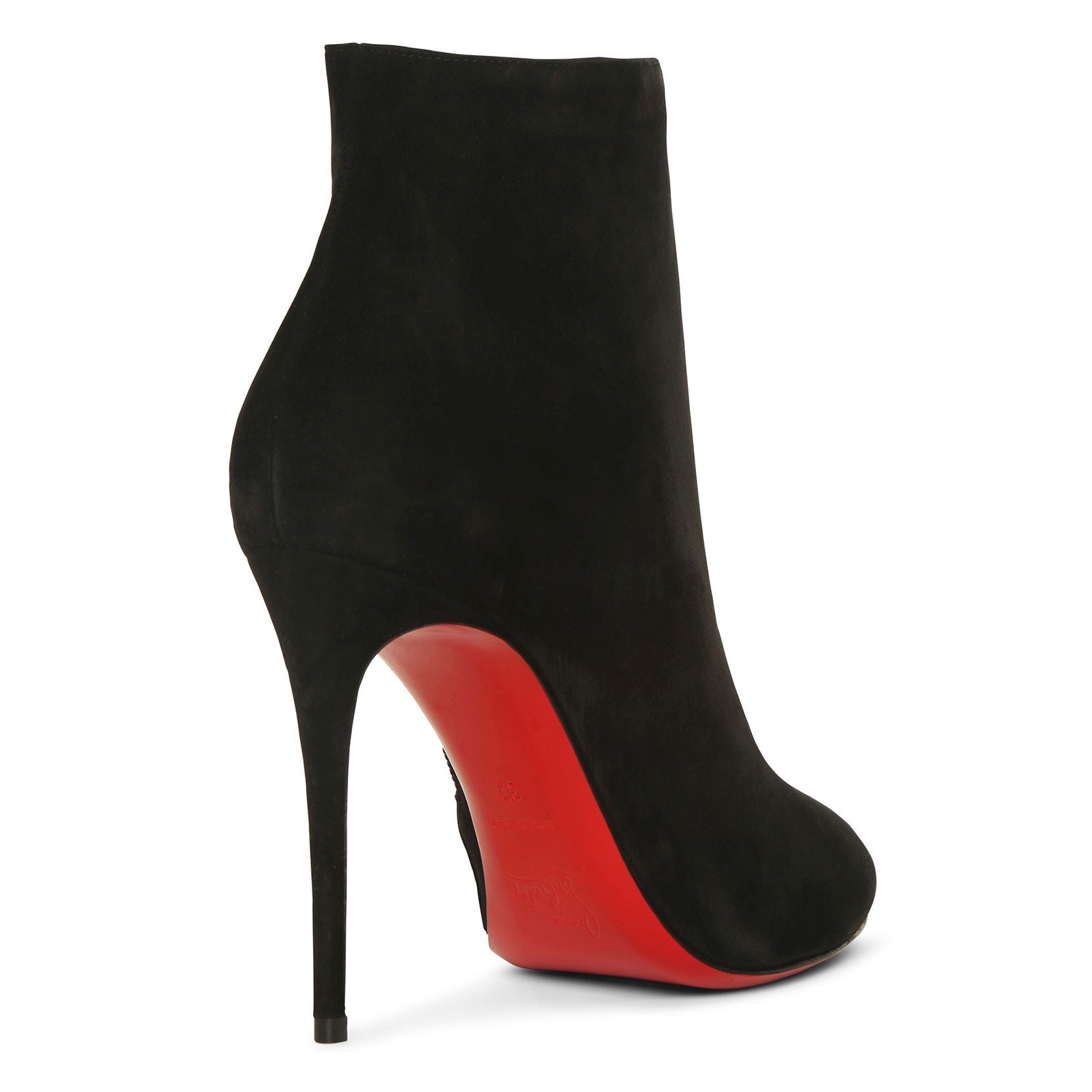 Eloise Booty 100 black suede