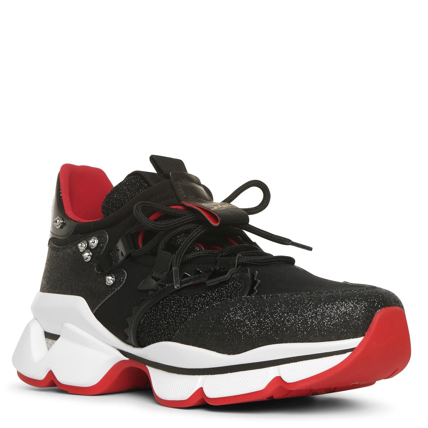 Red Runner Donna black sneakers