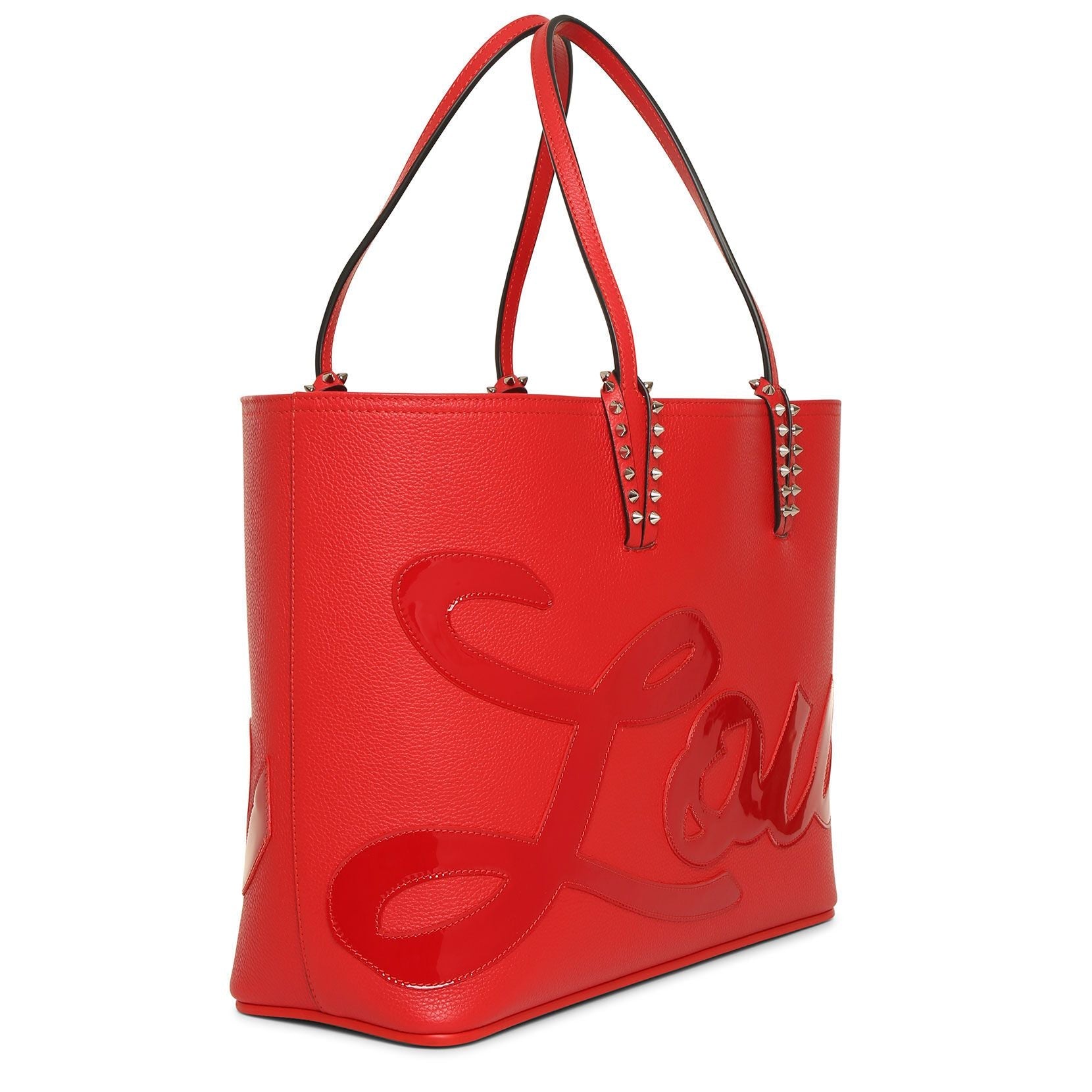 Cabata logo calf tote bag