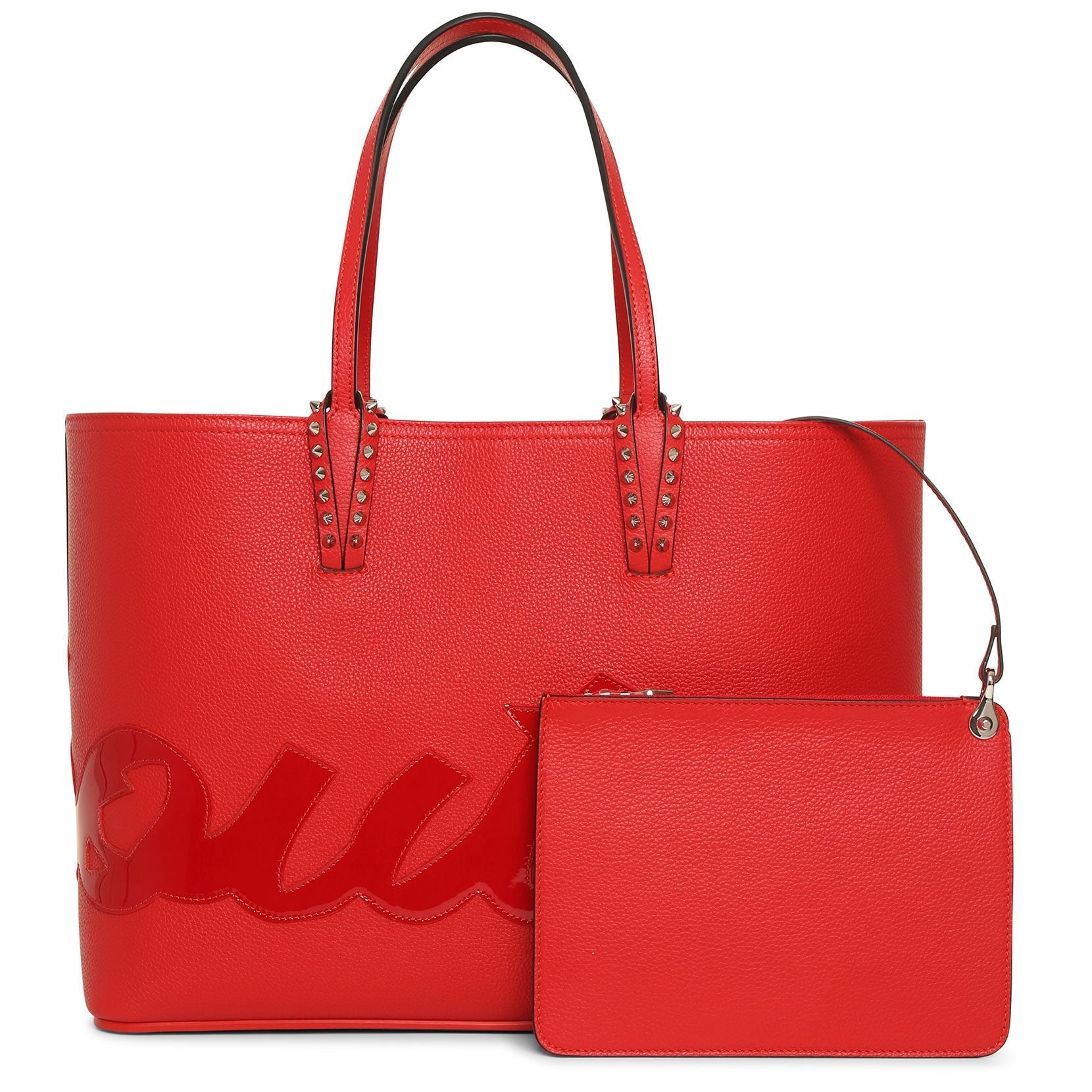 Cabata logo calf tote bag