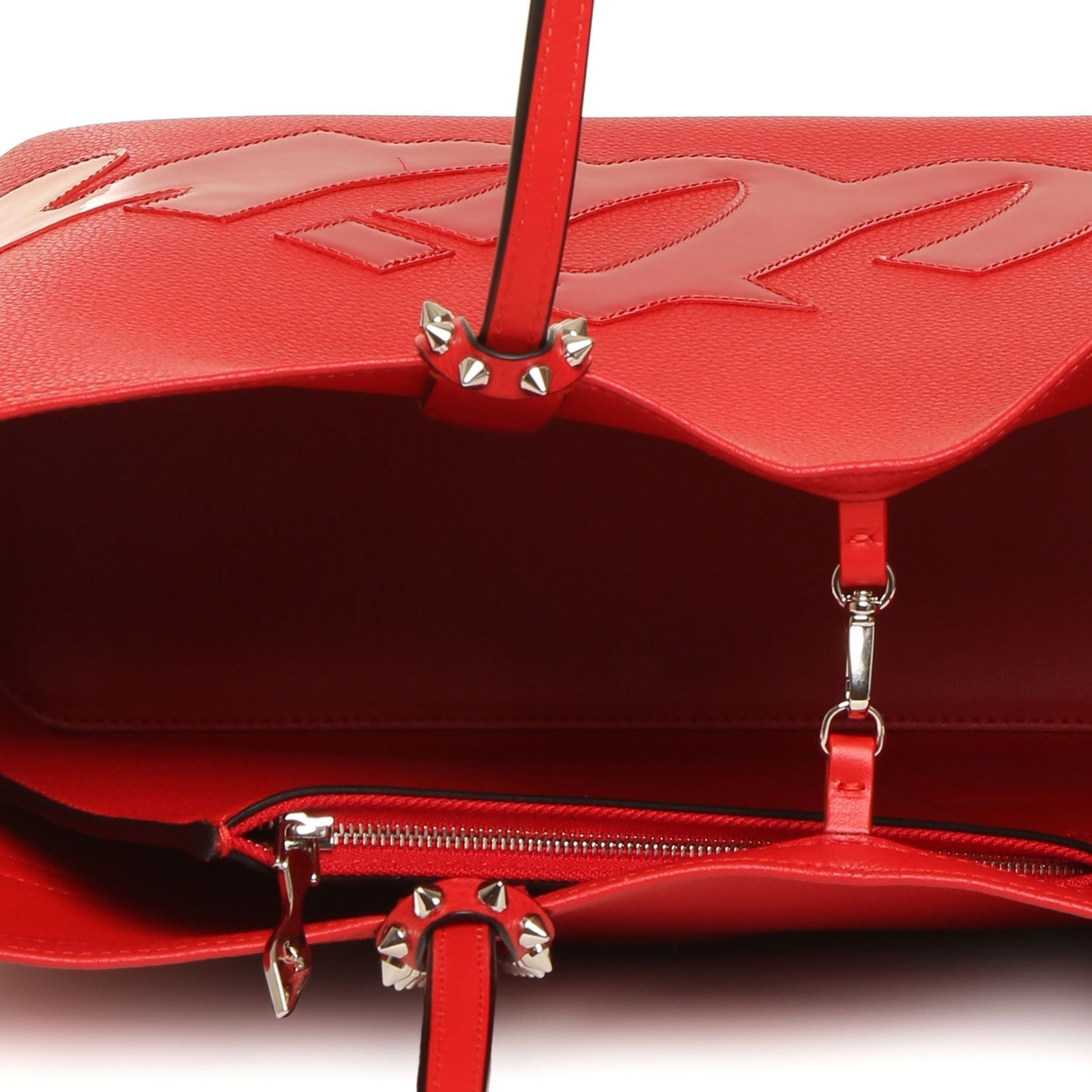 Cabata logo calf tote bag