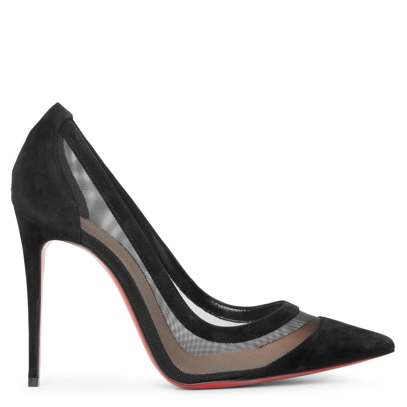 Galativi 100 black suede pumps