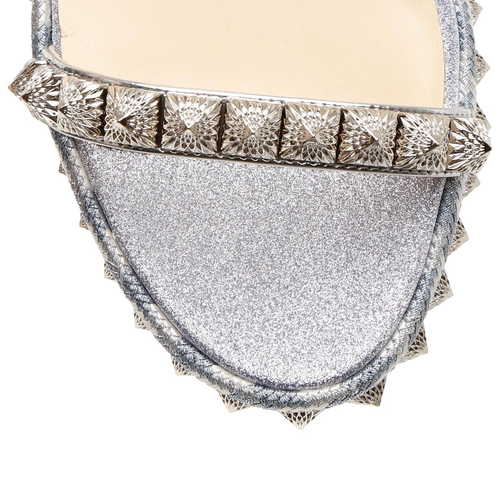Pira Ryad 60 glitter flatform sandals