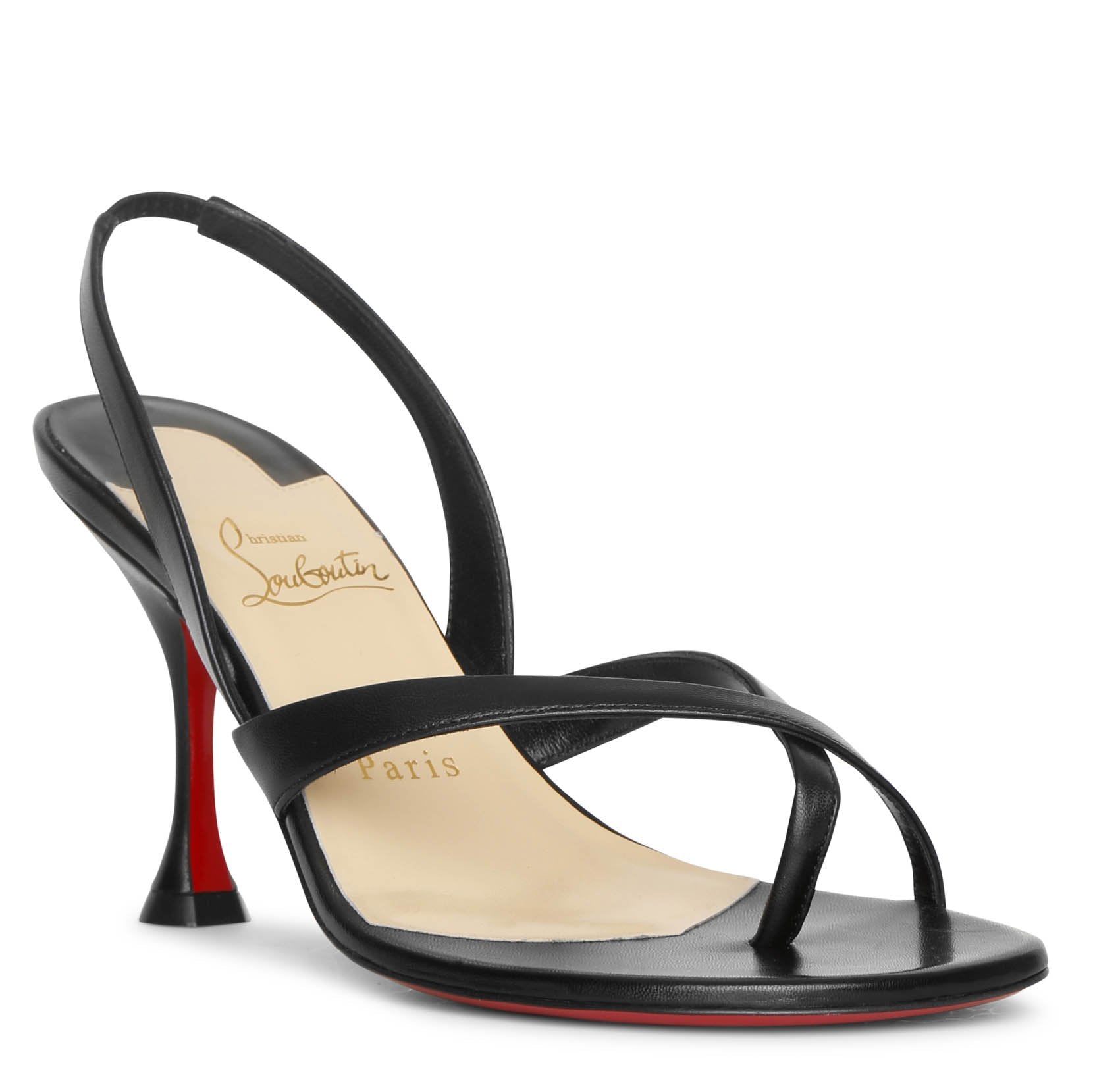 Taralita 85 black sandals