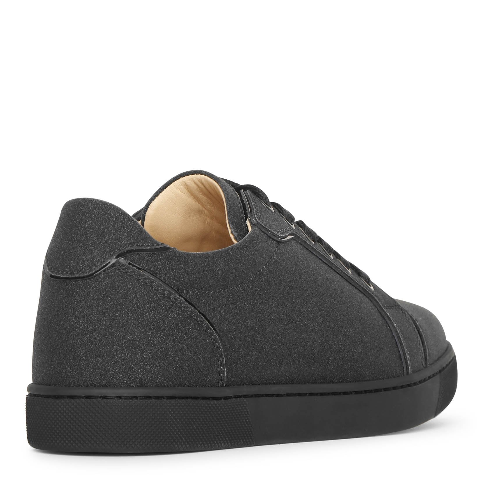 Vieira black glitter sneakers