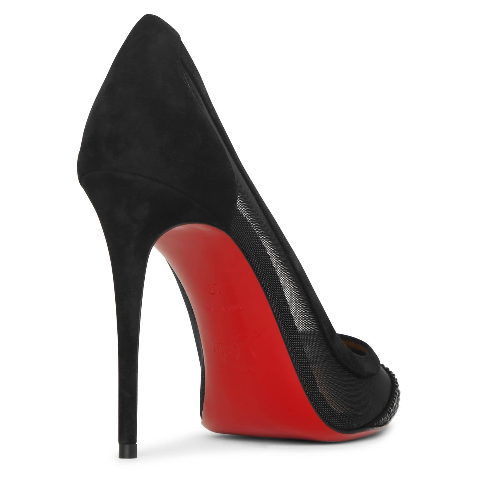 Galativi Strass 100 black suede pumps
