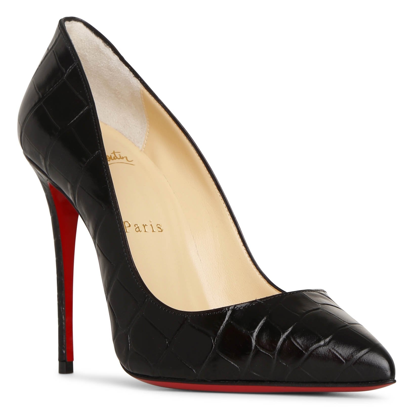 Pigalle Follies 100 black printed pumps