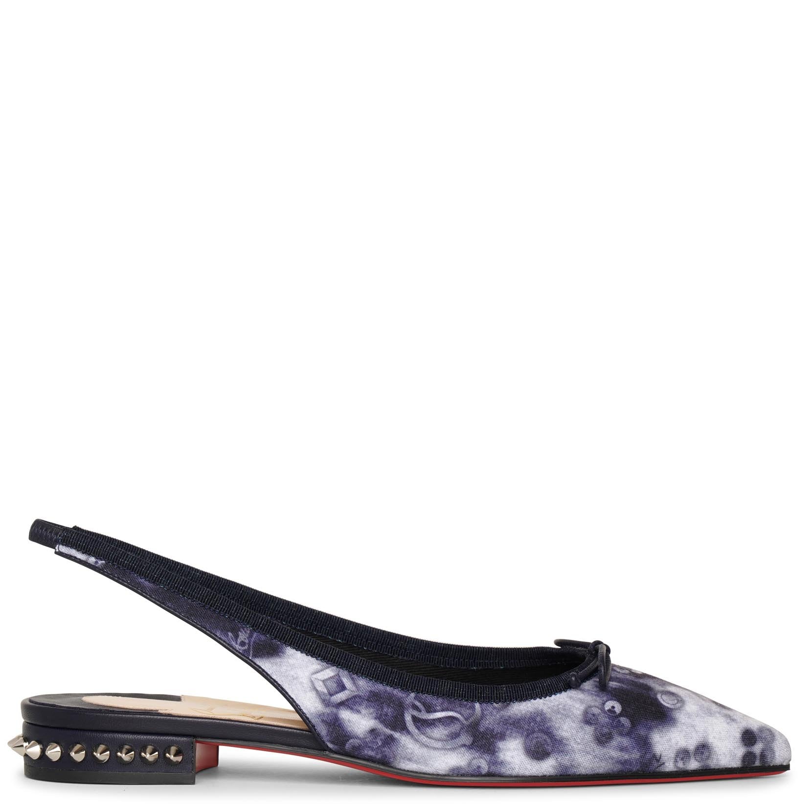 Hall Sling jeans punk flats