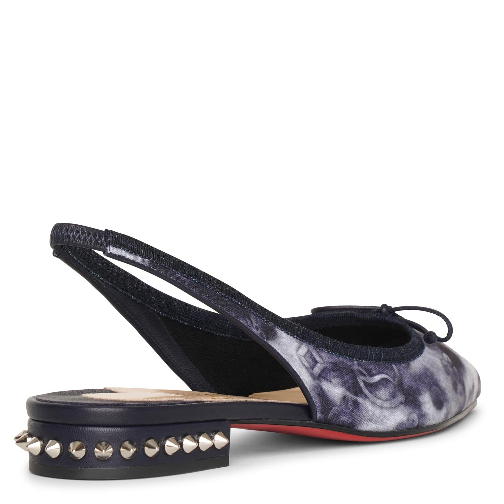 Hall Sling jeans punk flats