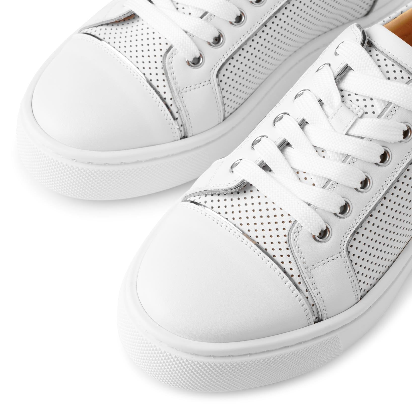 Vieirissima perforated leather sneakers