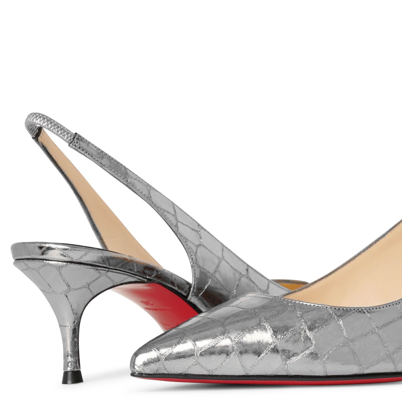 Kate Sling 55 metallic pumps