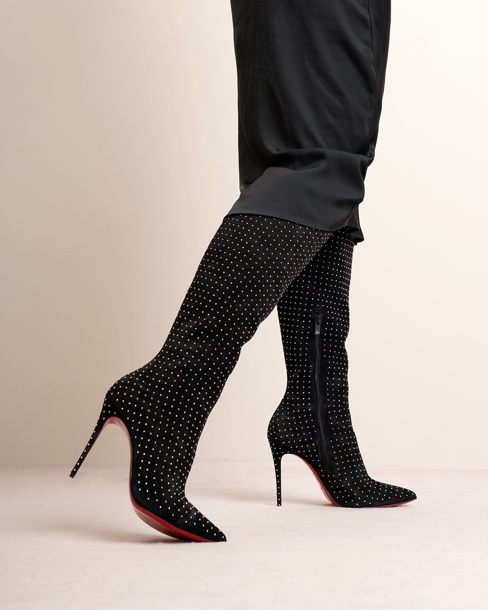 Alta Botta Plume 100 suede boots
