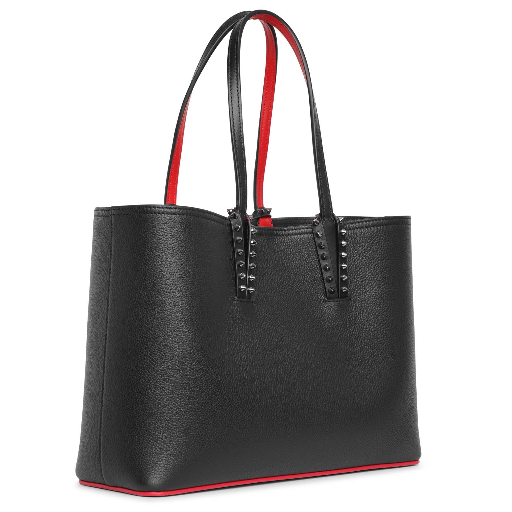 Cabata small leather tote bag