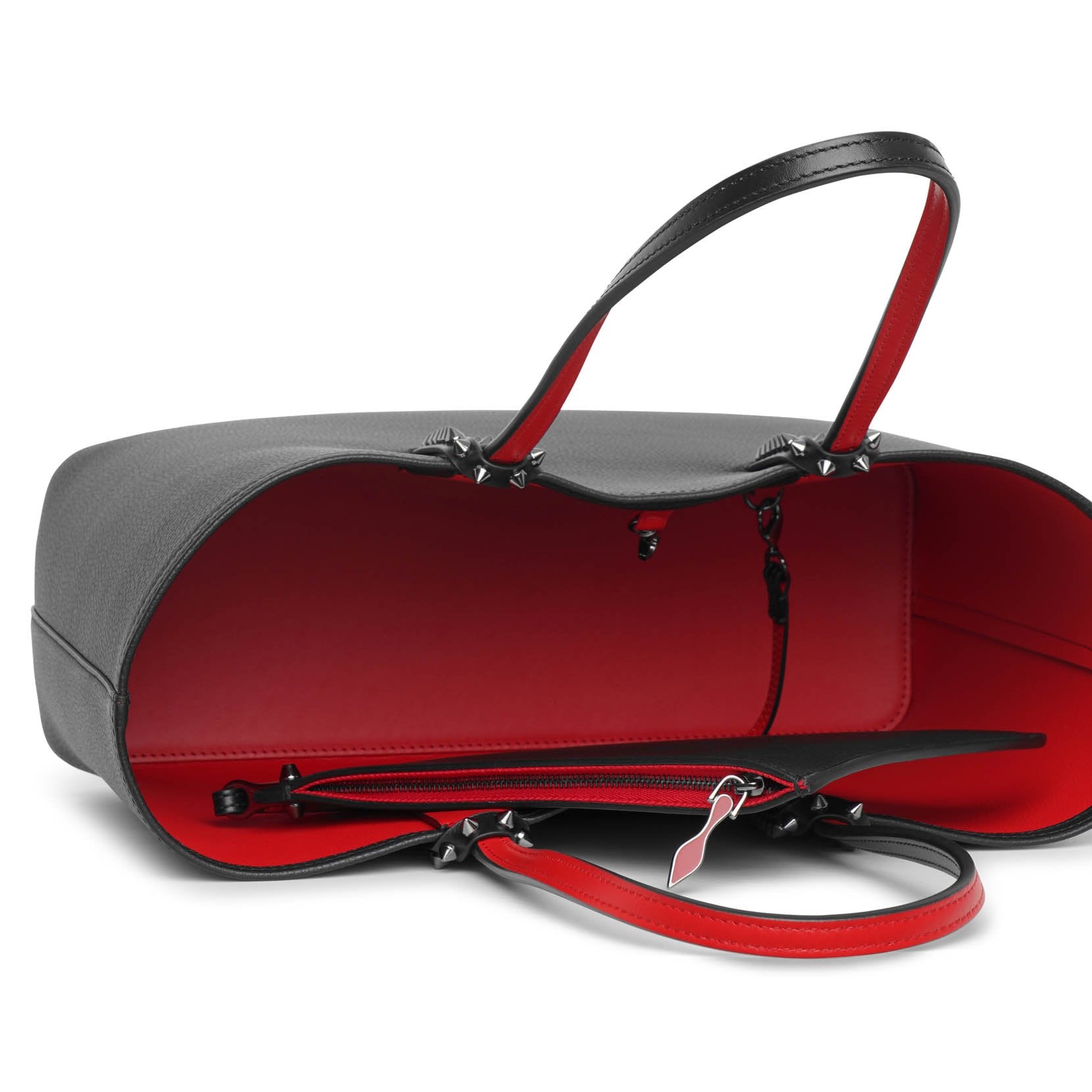 Cabata small leather tote bag