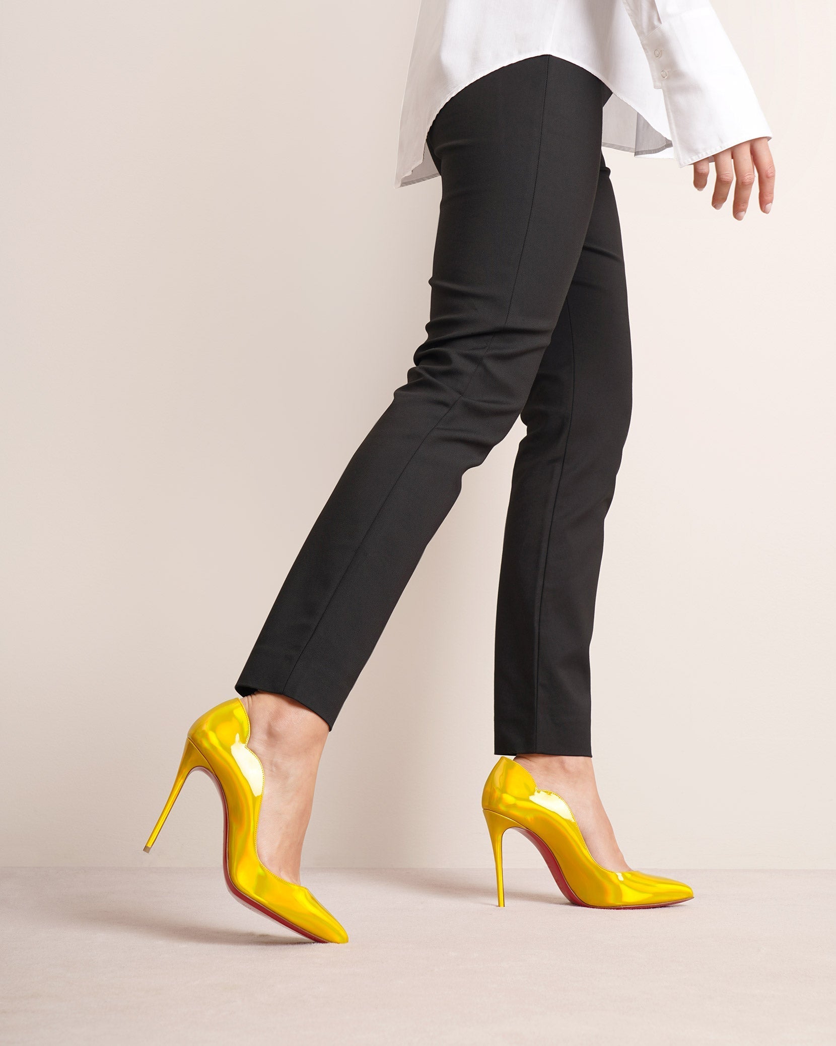 Hot Chick 100 patent psychic yellow