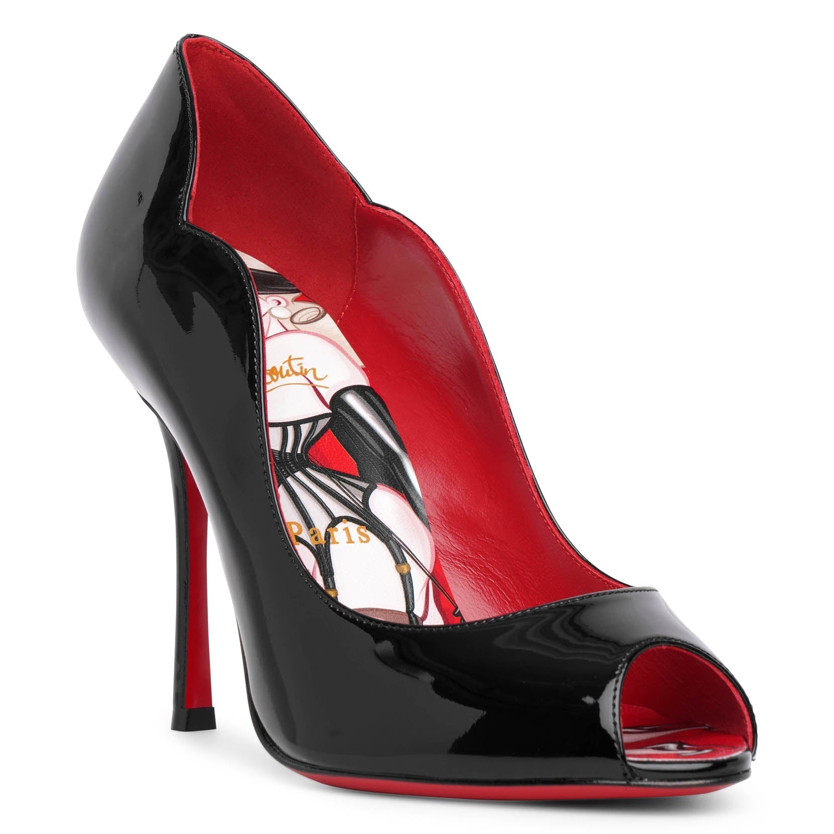 Chick Up 100 patent black