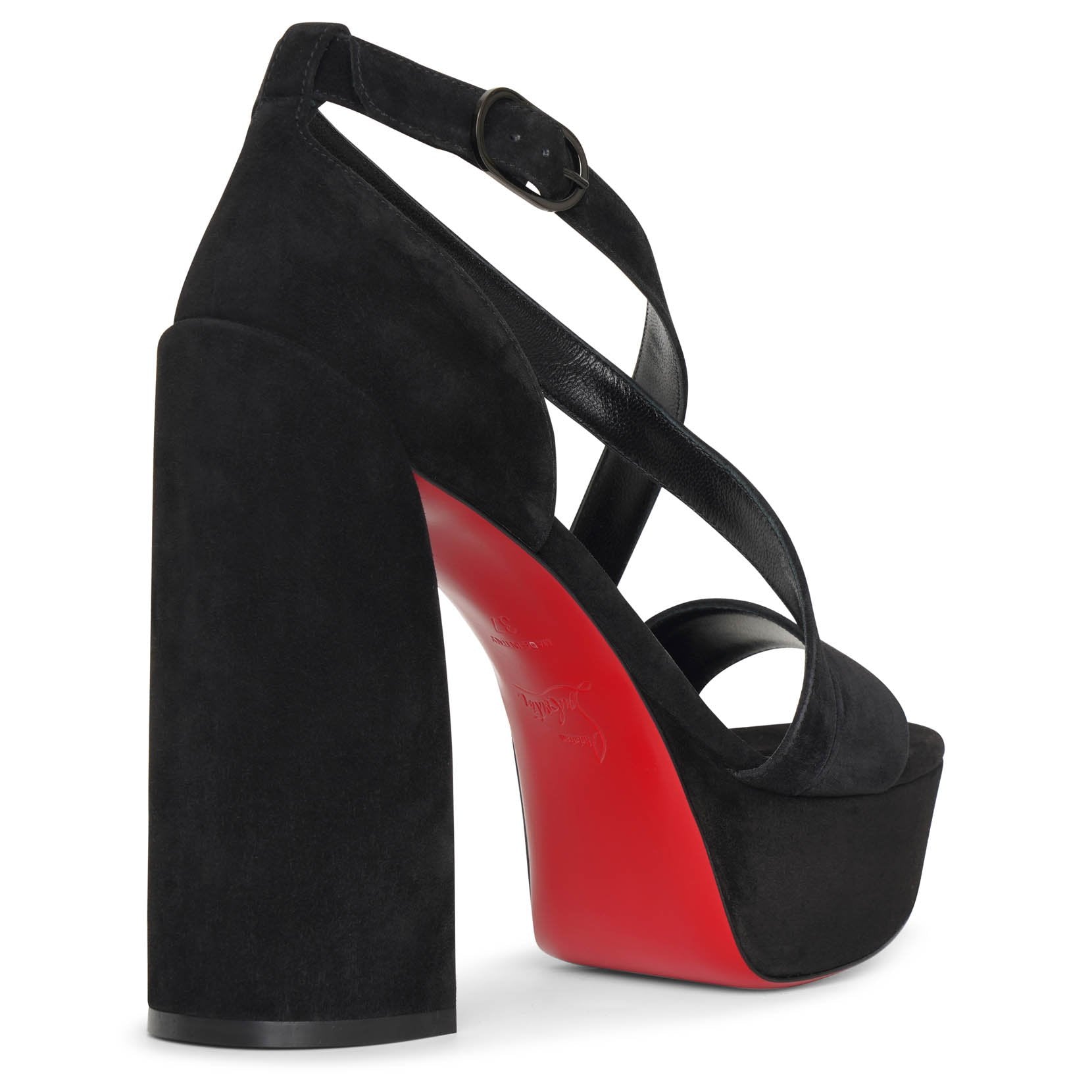Movida Jane 130 black suede sandals
