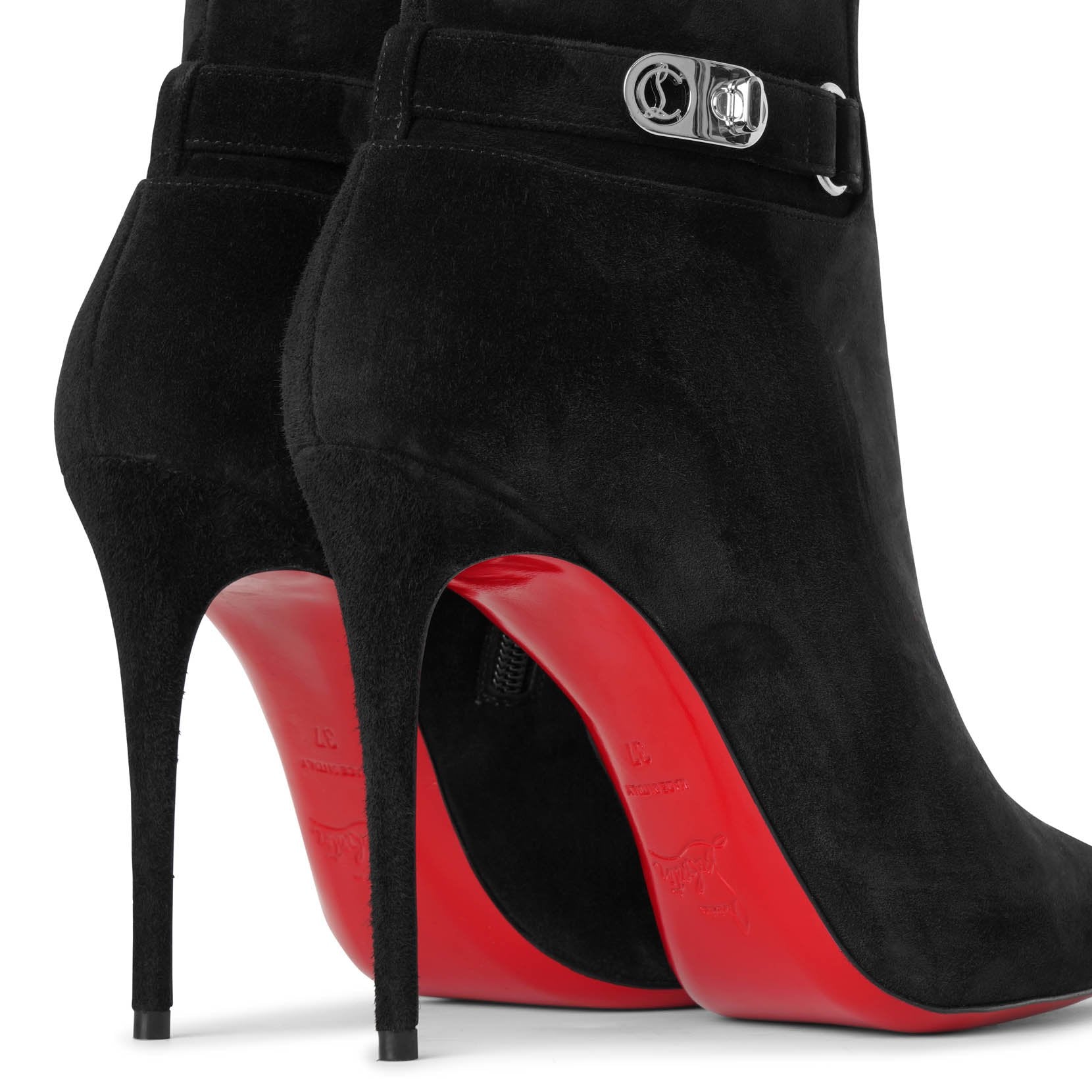 Lock So Kate Booty 100 black suede