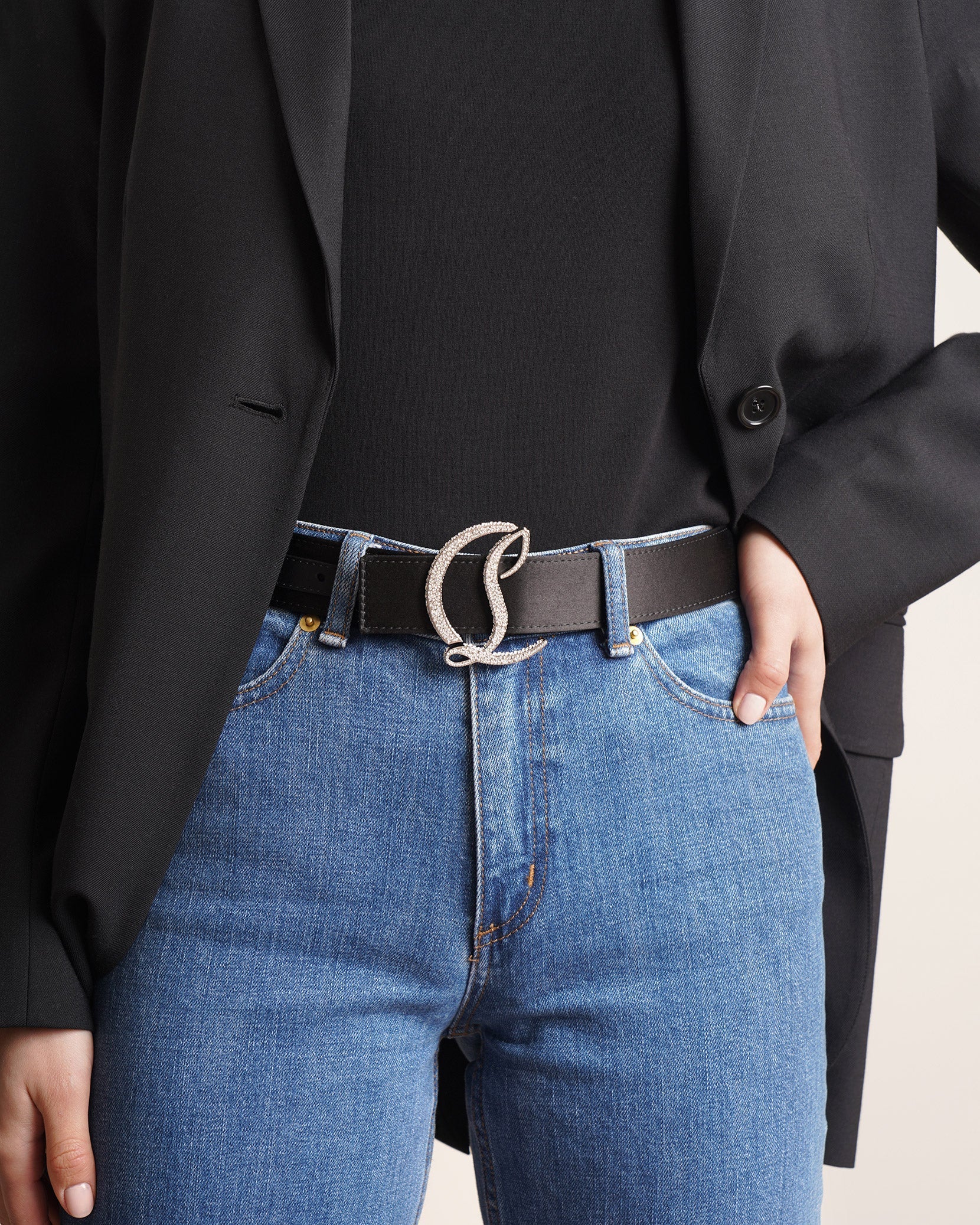 Belt 35 strass