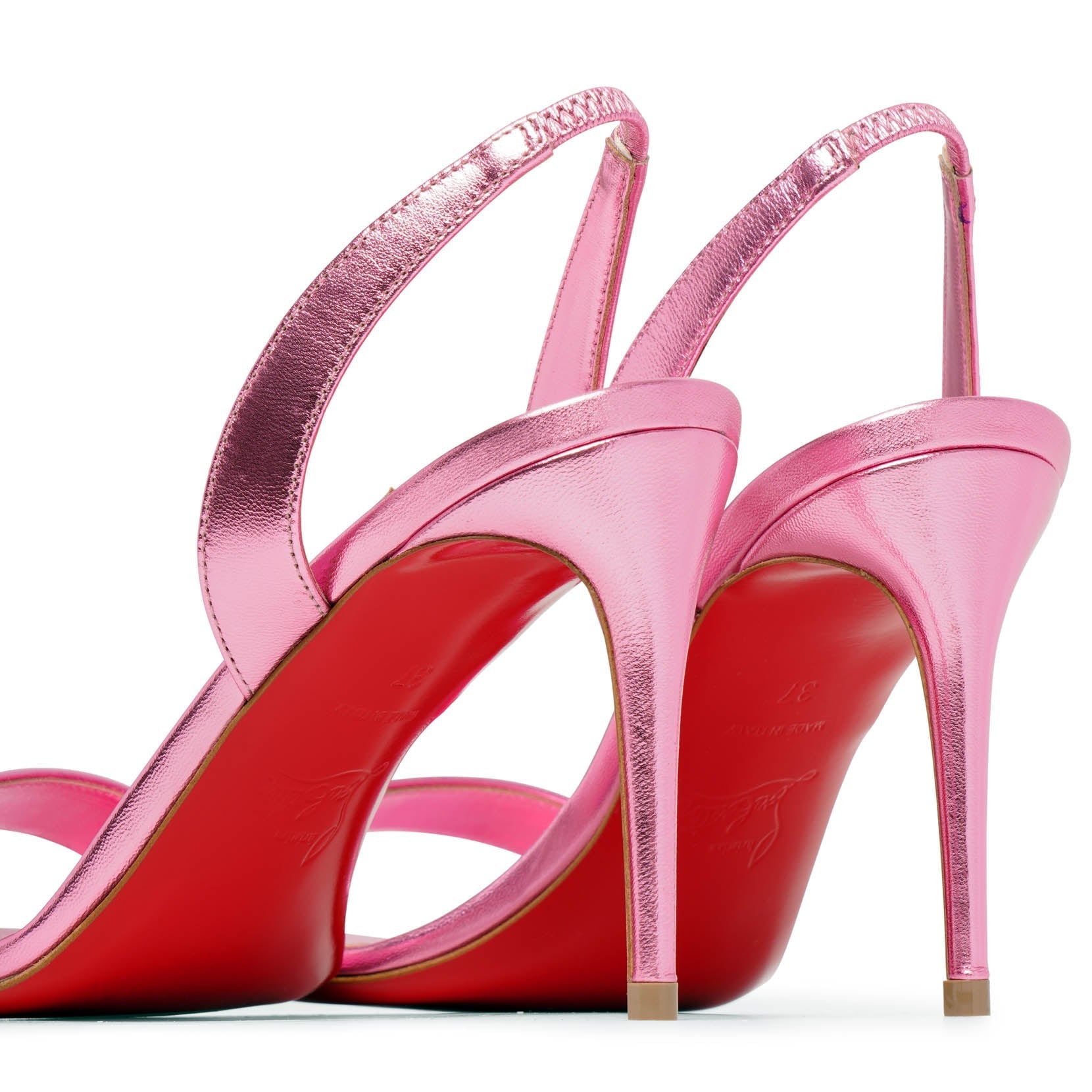 O Marylin confettis laminato sandals