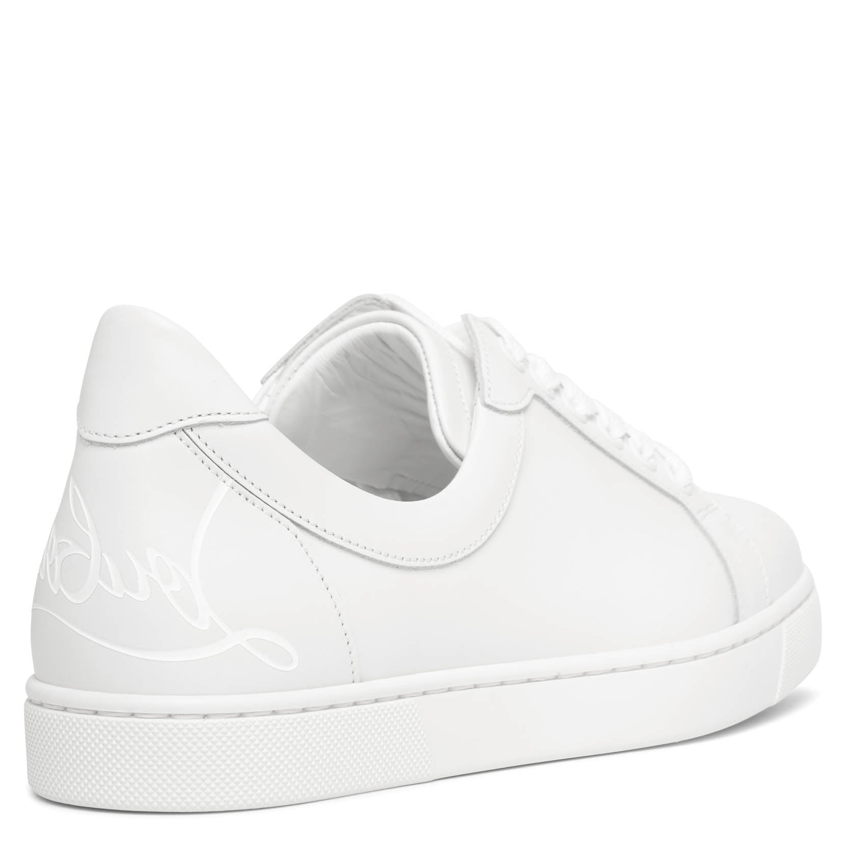 Elo Loubi white leather sneakers