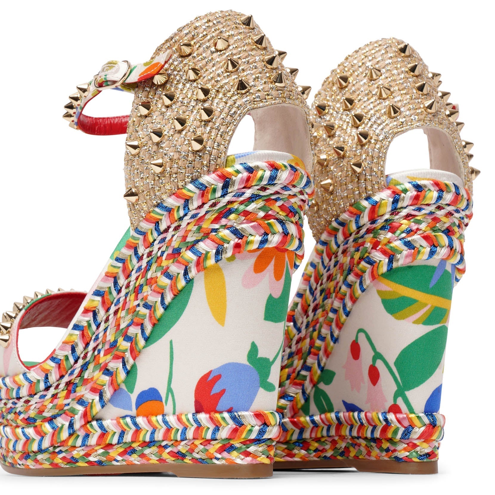 Madmonica multi espadrille wedge sandals