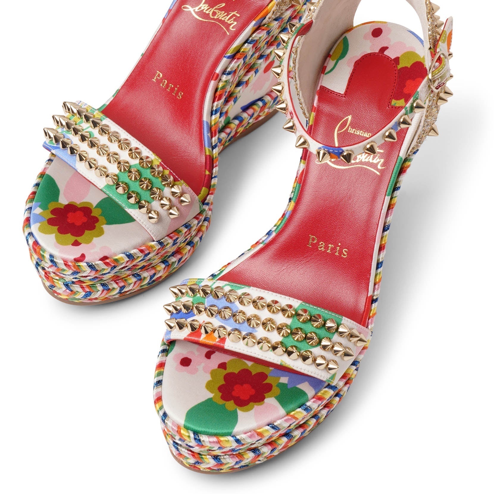 Madmonica multi espadrille wedge sandals