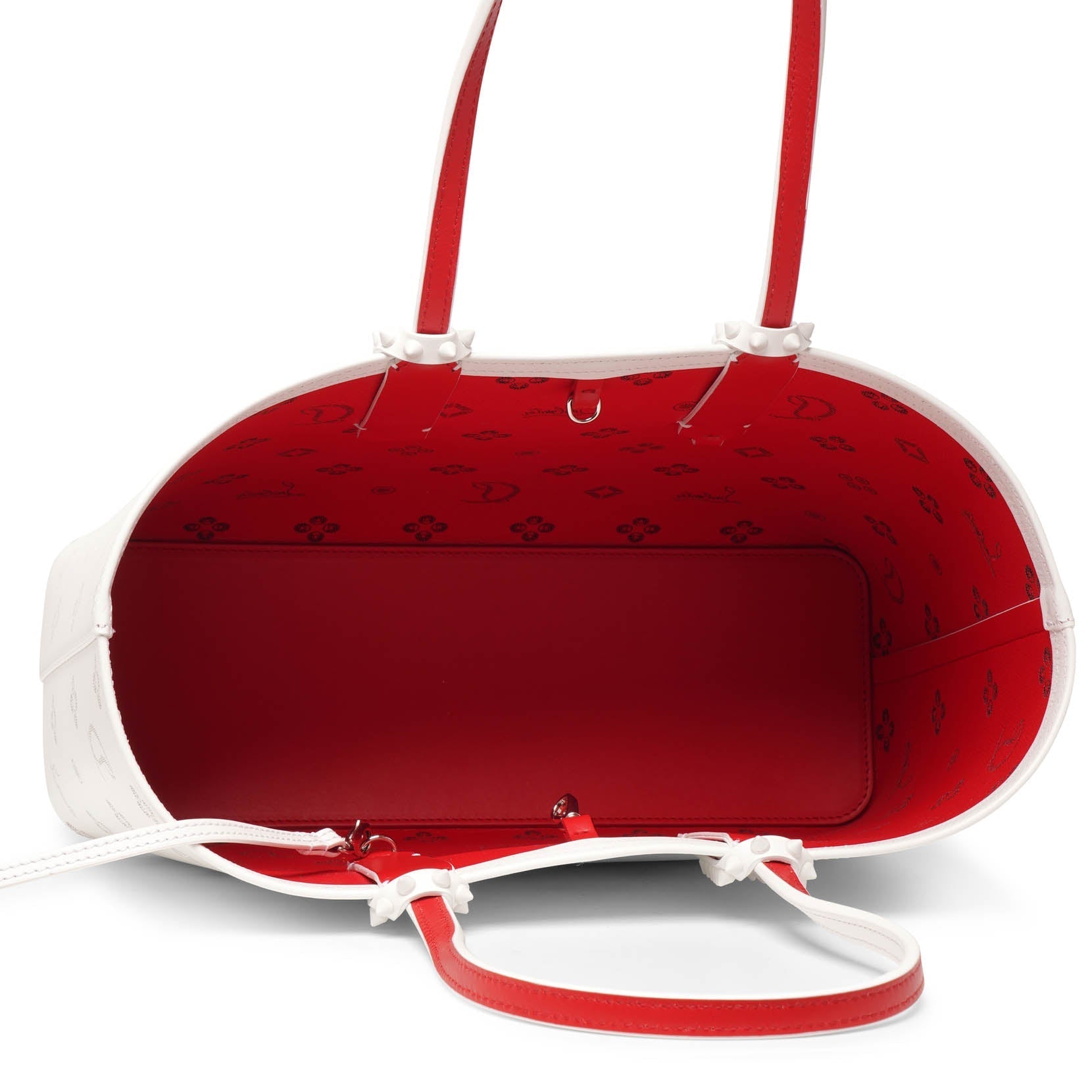 Cabata small white laser loubinthesky