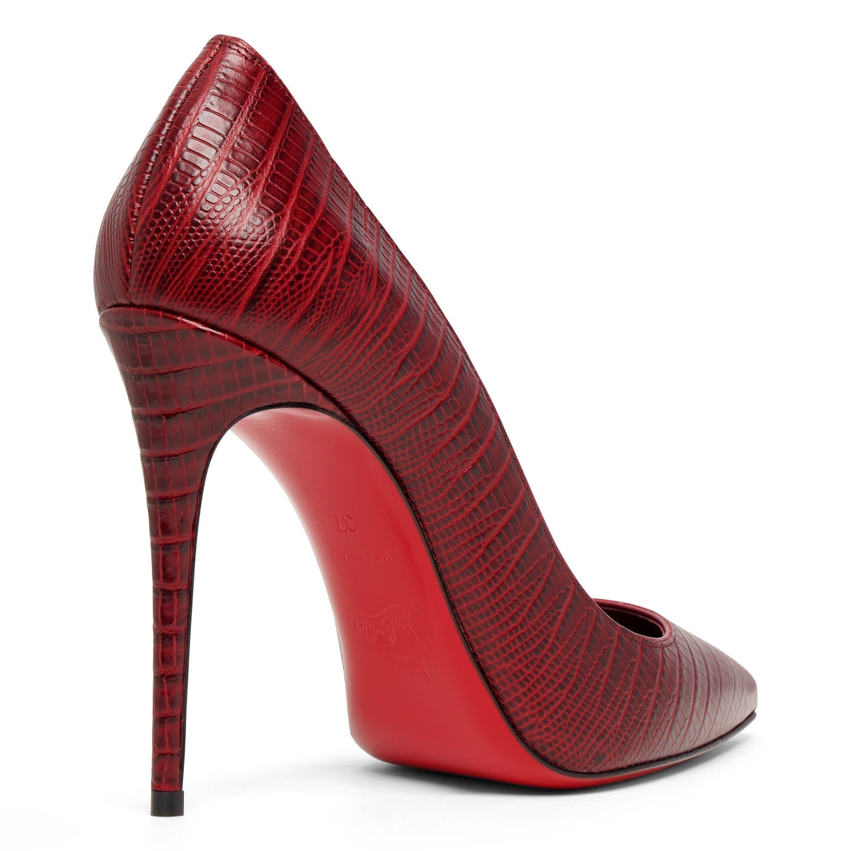 Kate 100 red lizzy pumps