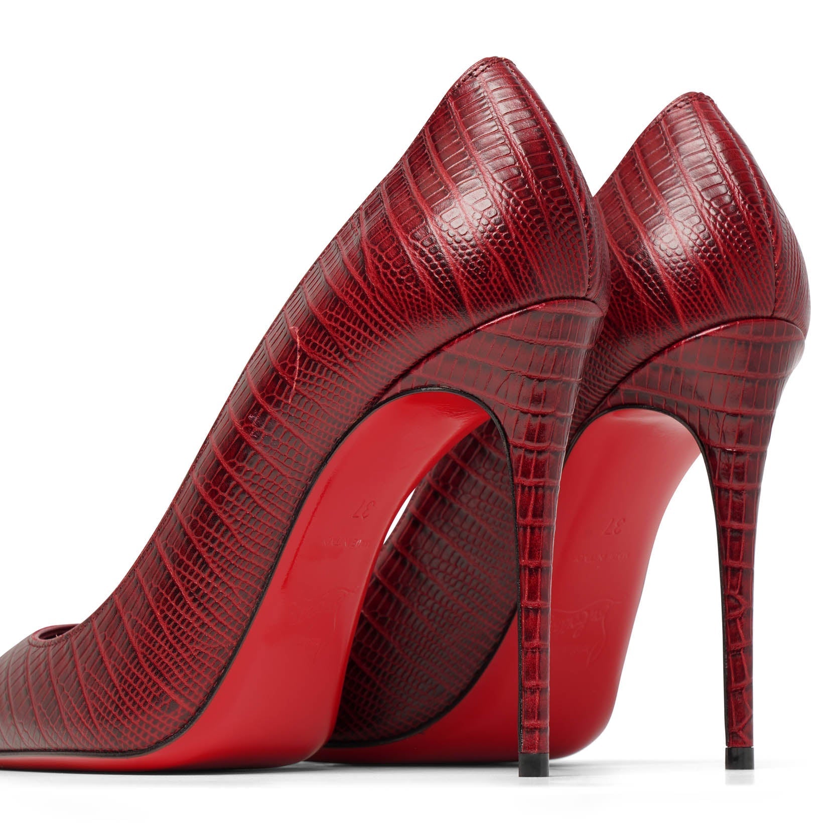 Kate 100 red lizzy pumps