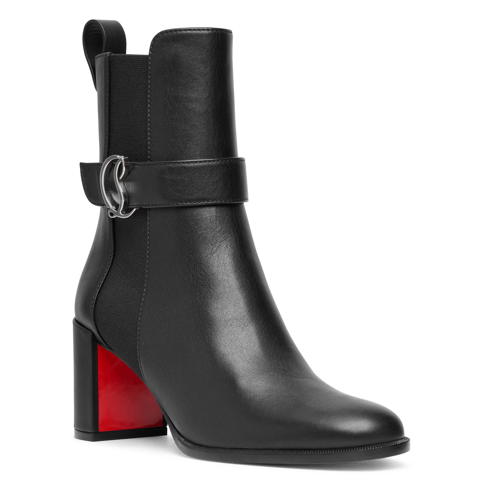 CL chelsea 70 black leather ankle boots