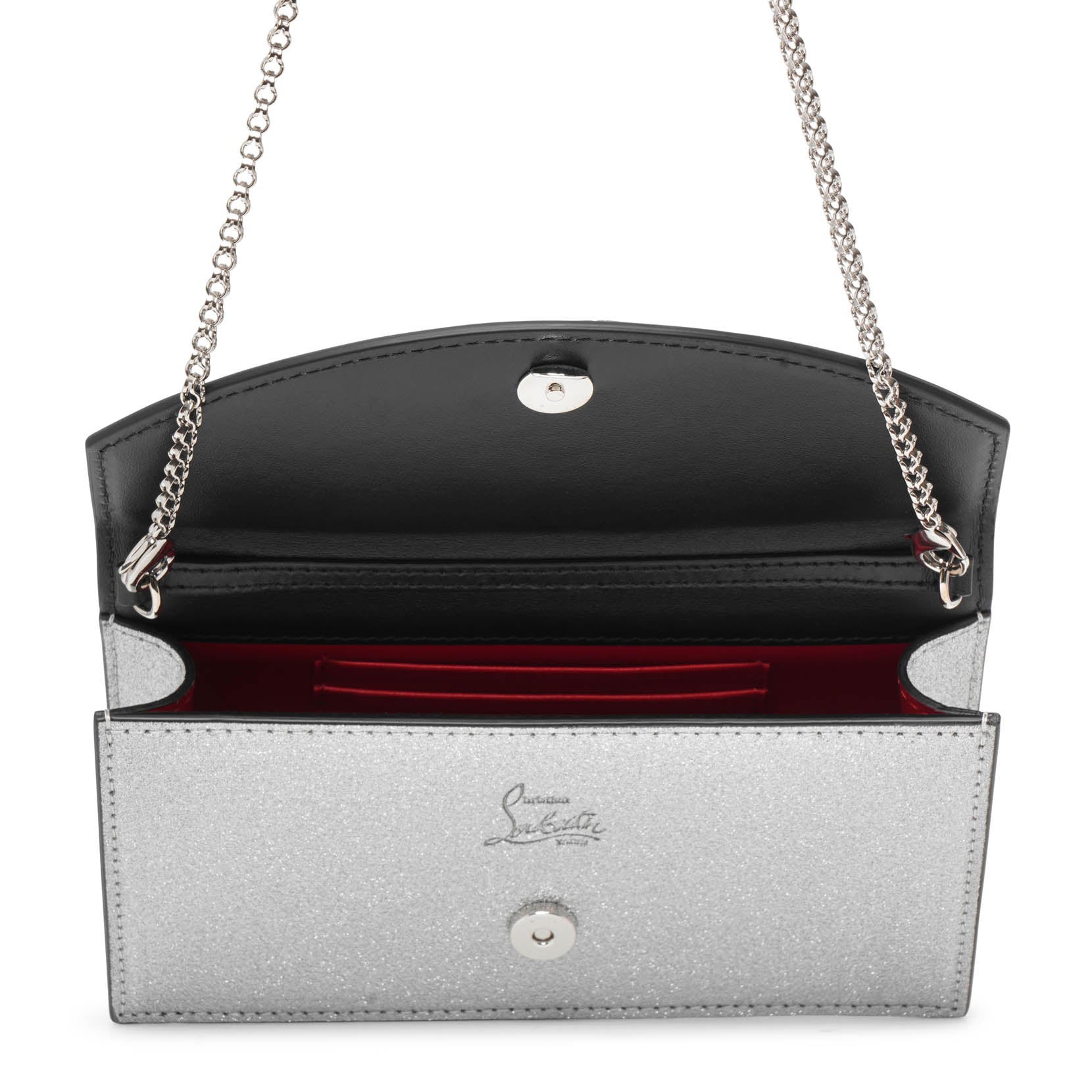 Loubi54 small glitter clutch