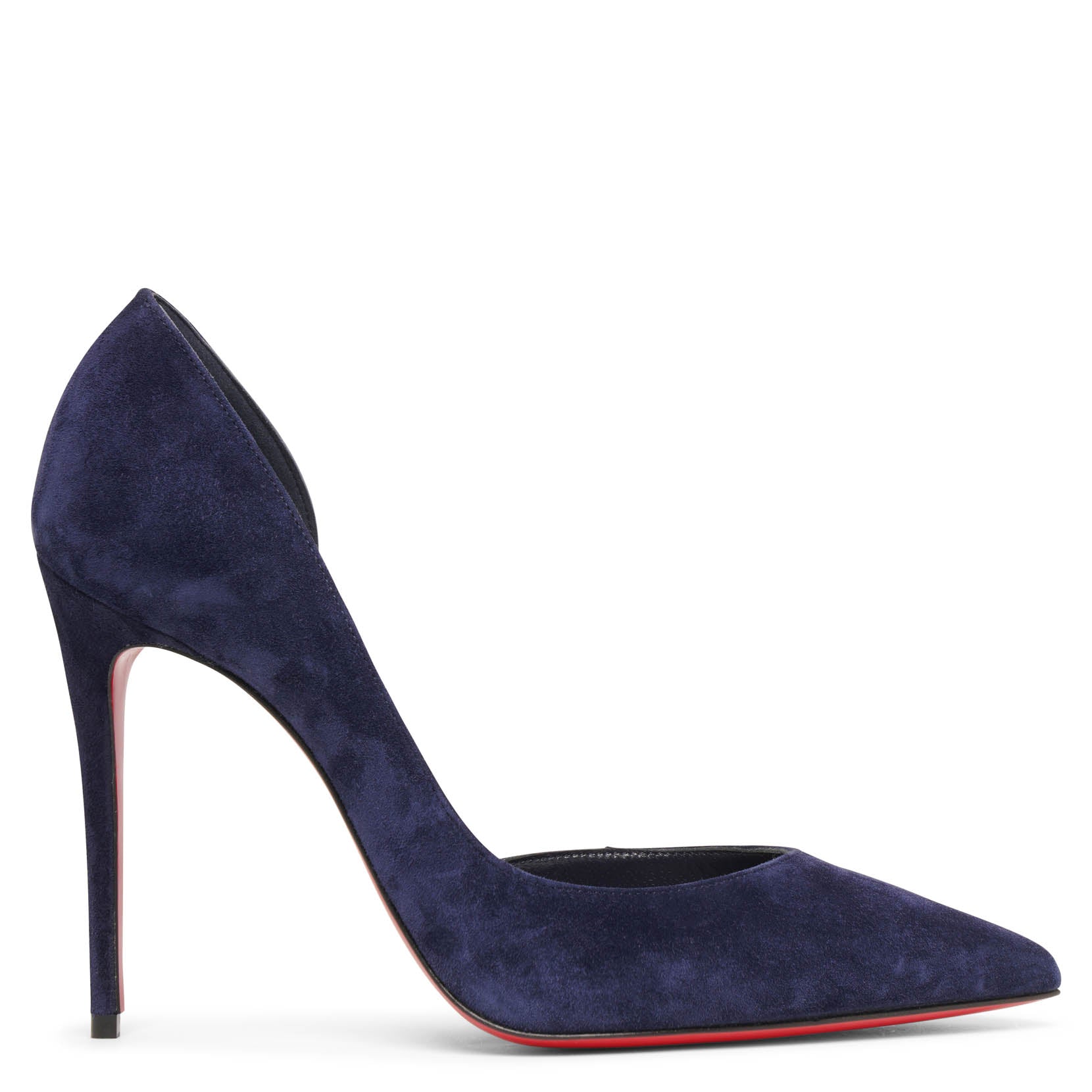 Iriza 100 navy suede pumps