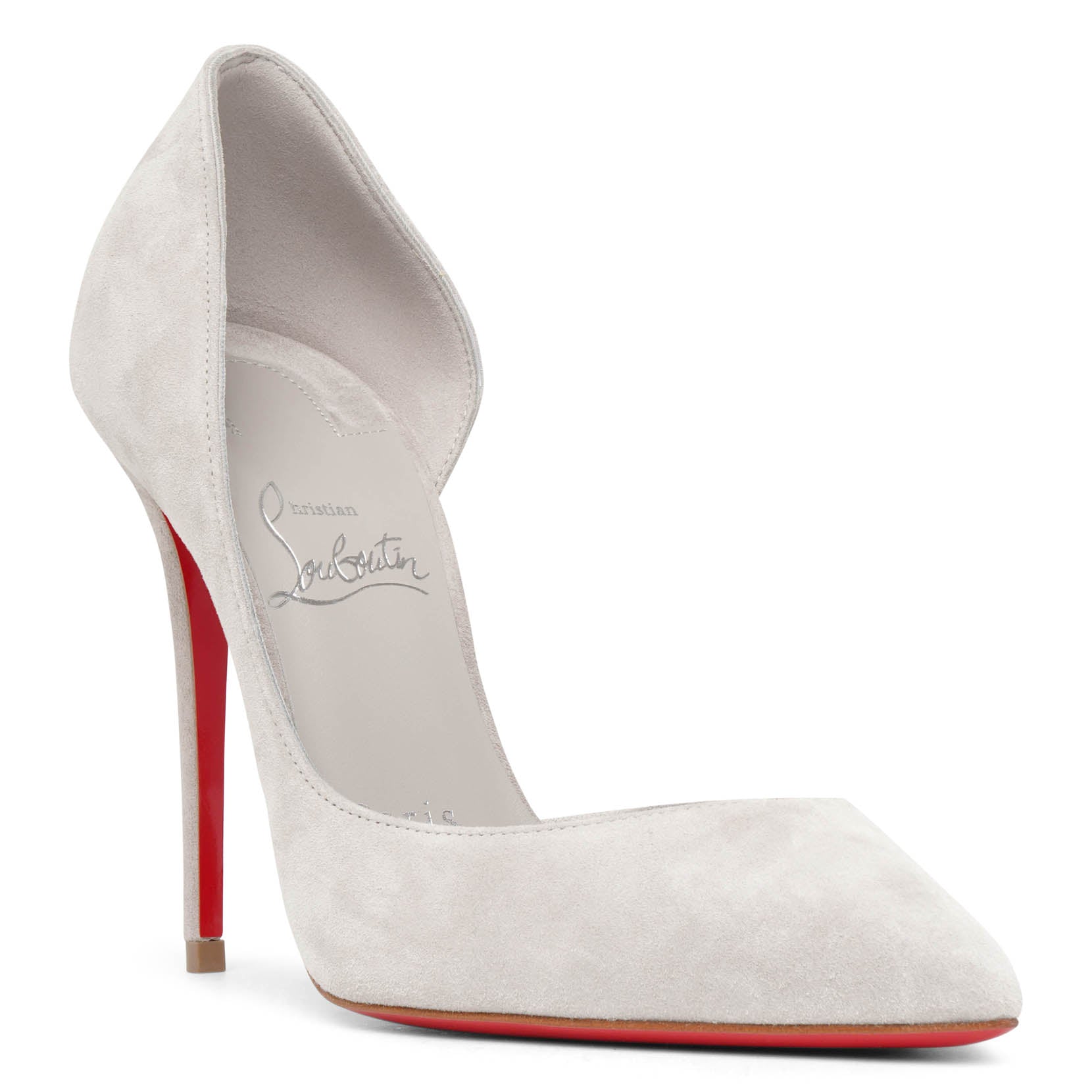 Iriza 100 grey suede pumps