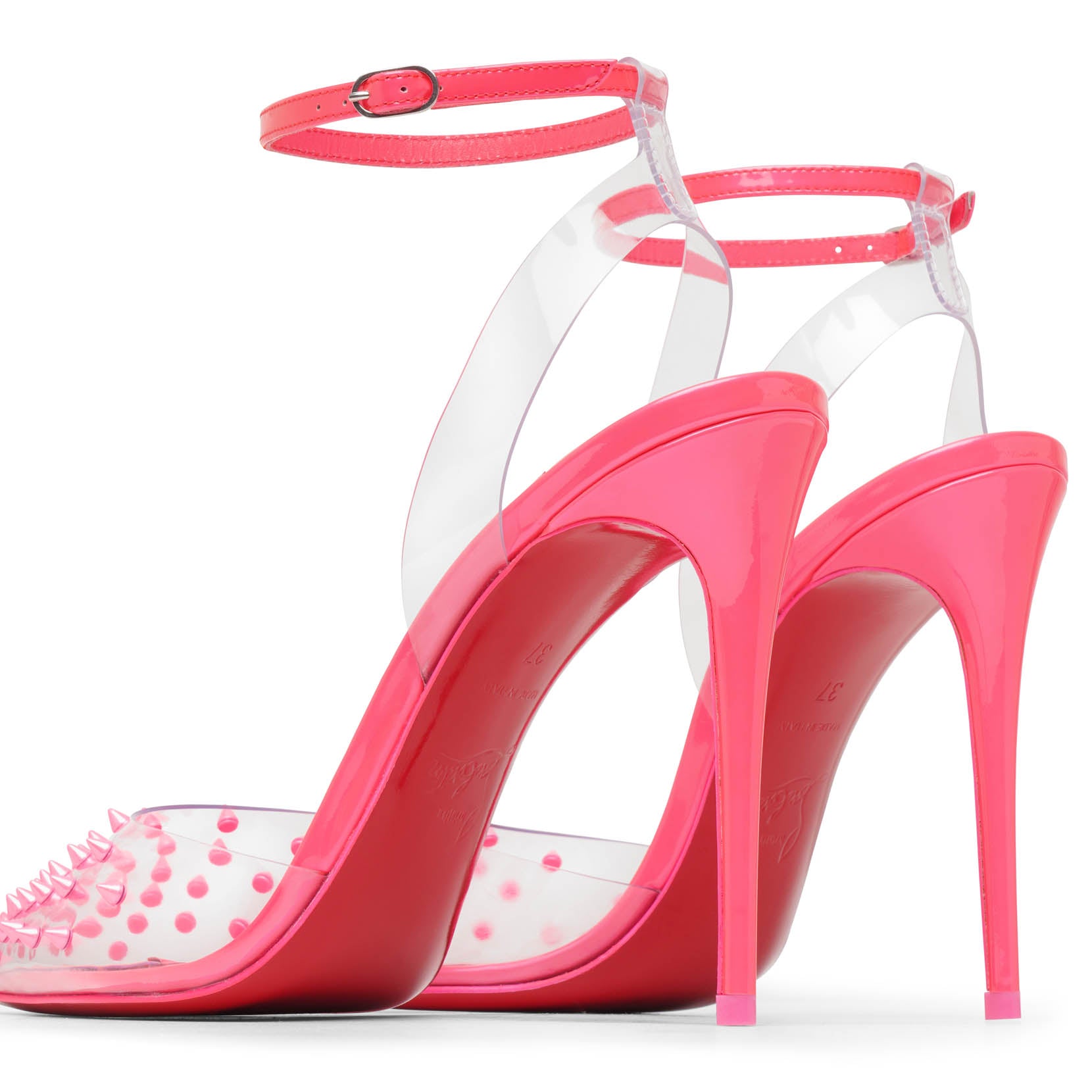 Spikoo 100 pink pumps