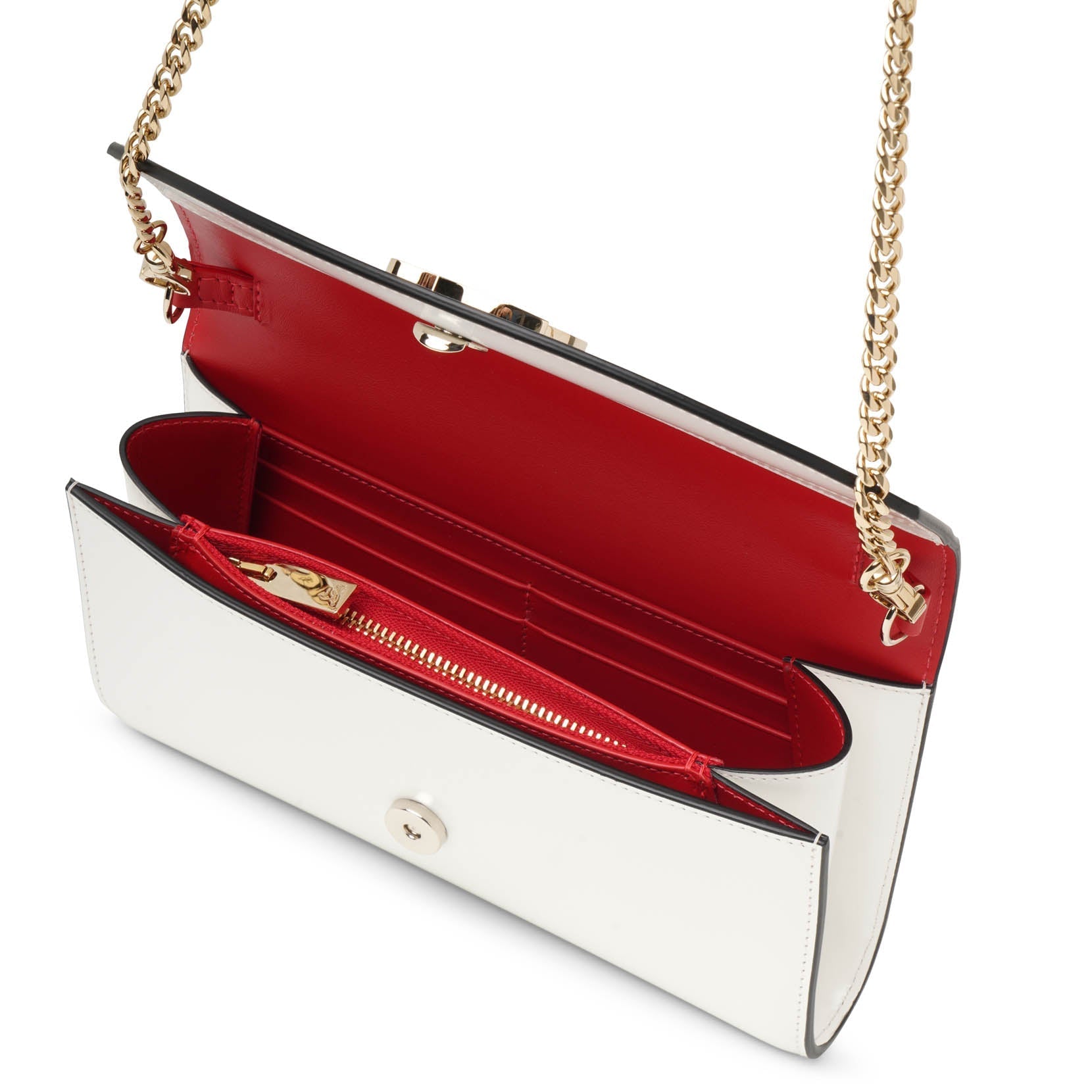 Loubi54 white wallet on chain